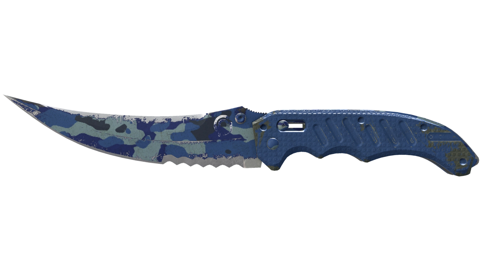 ★ Flip Knife | Bright Water (Battle-Scarred)