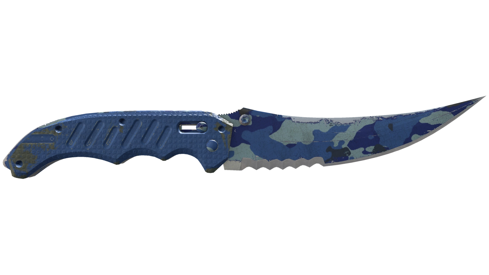 ★ Flip Knife | Bright Water (Battle-Scarred)