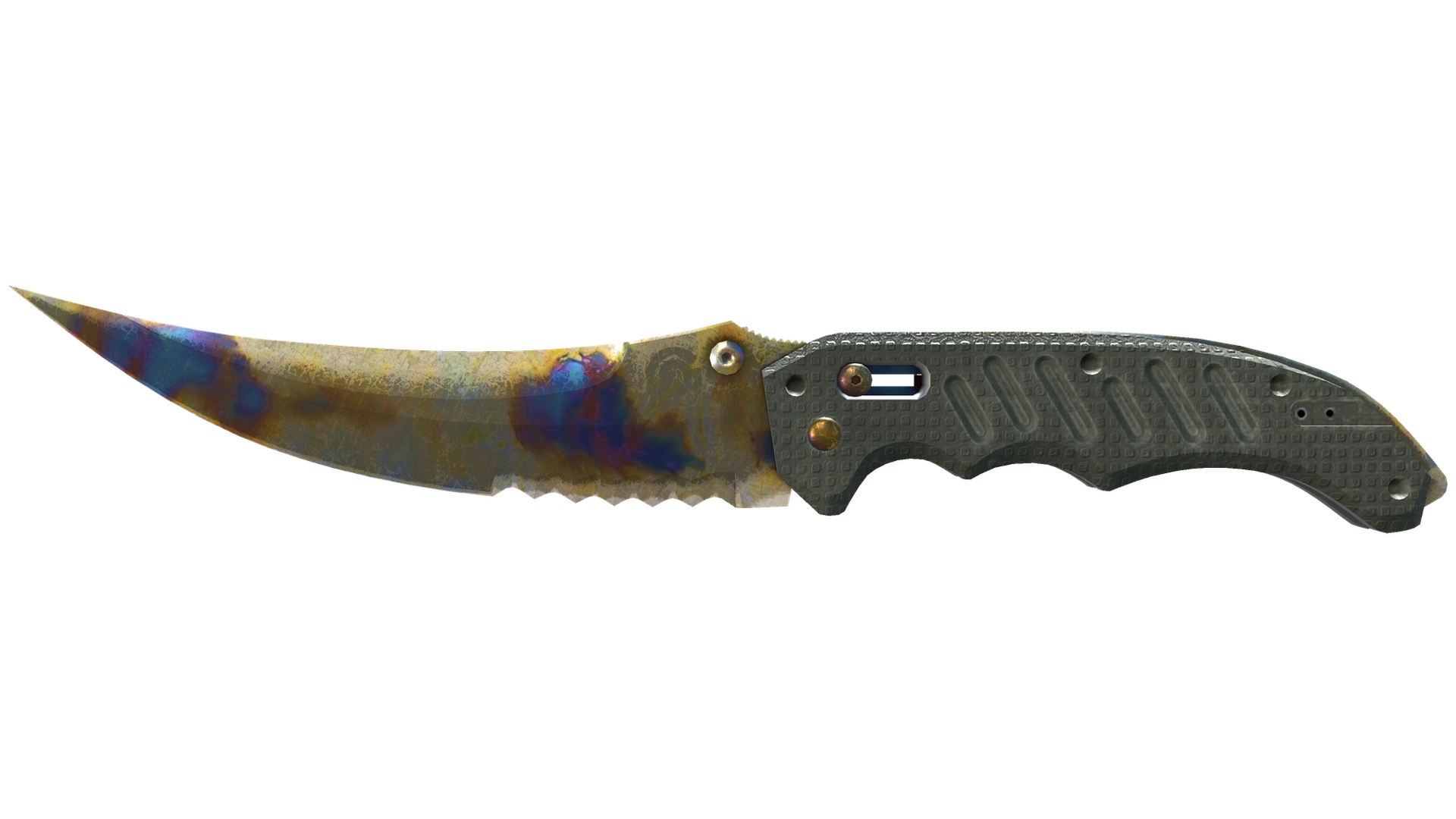 ★ Flip Knife | Case Hardened (Battle-Scarred)