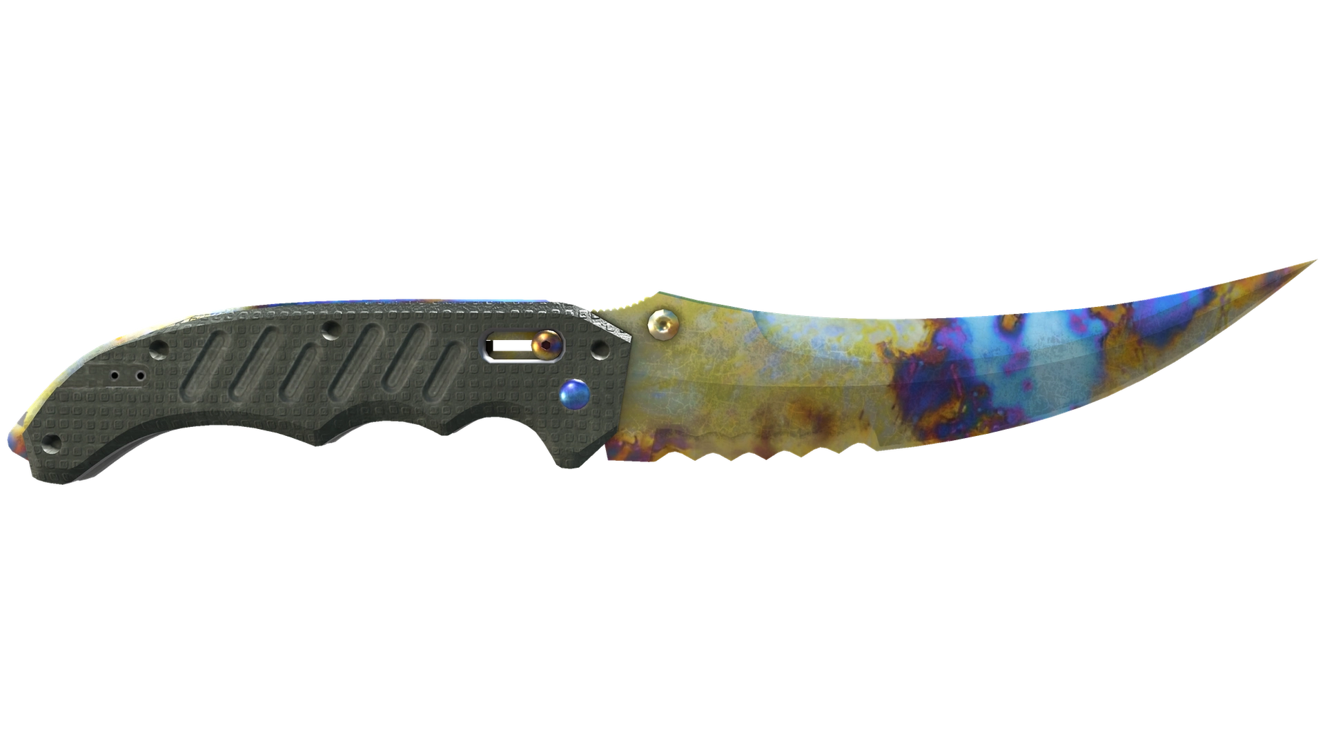 ★ Flip Knife | Case Hardened (Minimal Wear)