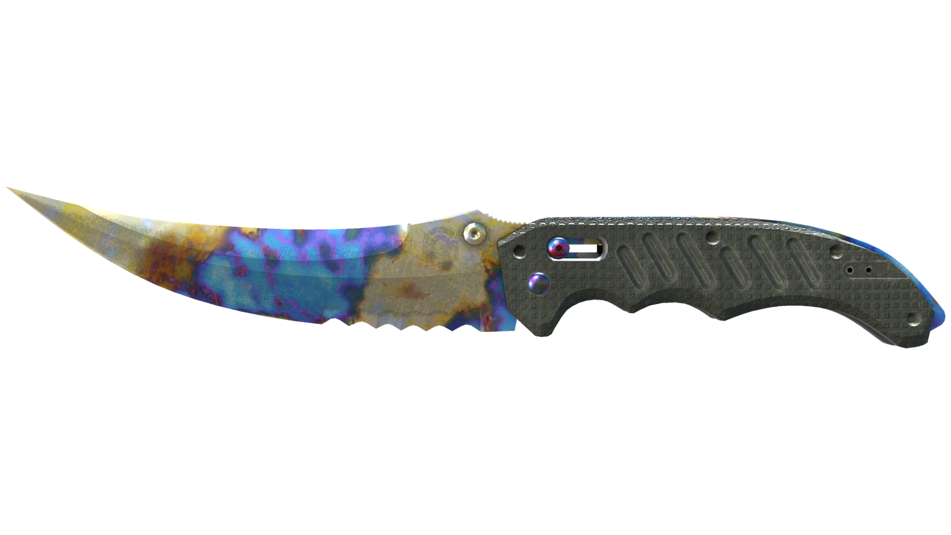 ★ Flip Knife | Case Hardened (Minimal Wear)