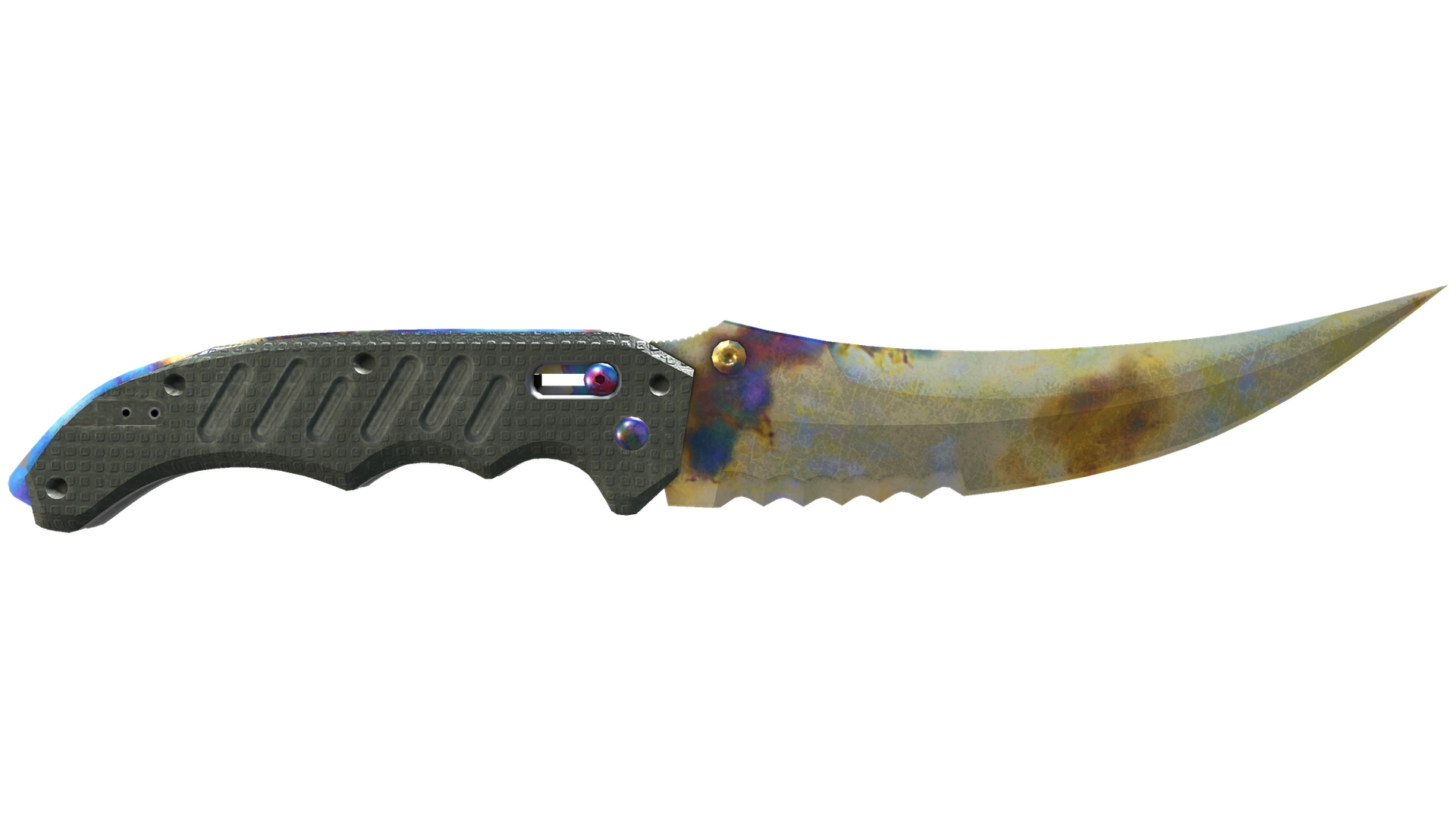 ★ Flip Knife | Case Hardened (Minimal Wear)