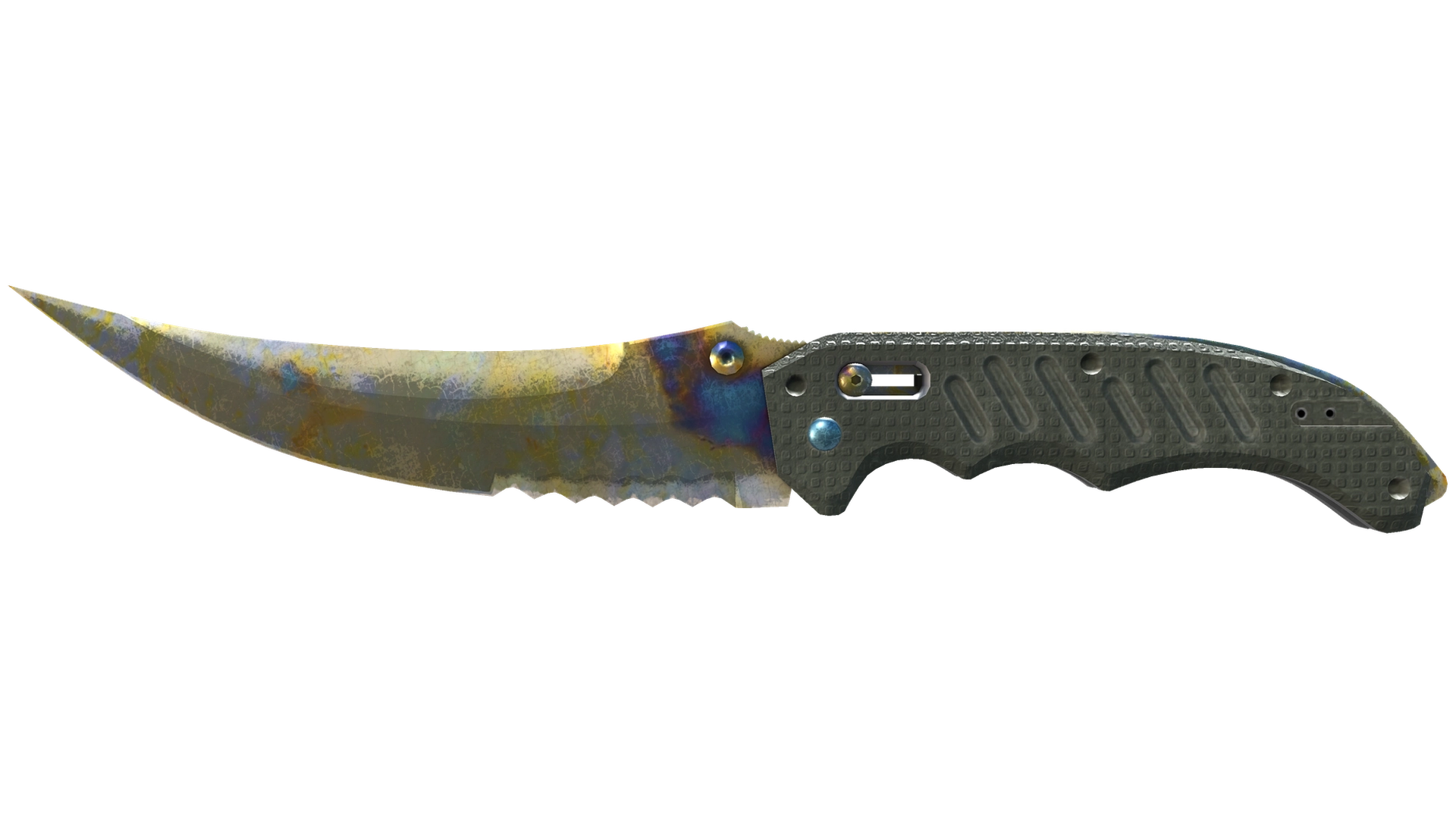 ★ Flip Knife | Case Hardened (Well-Worn)