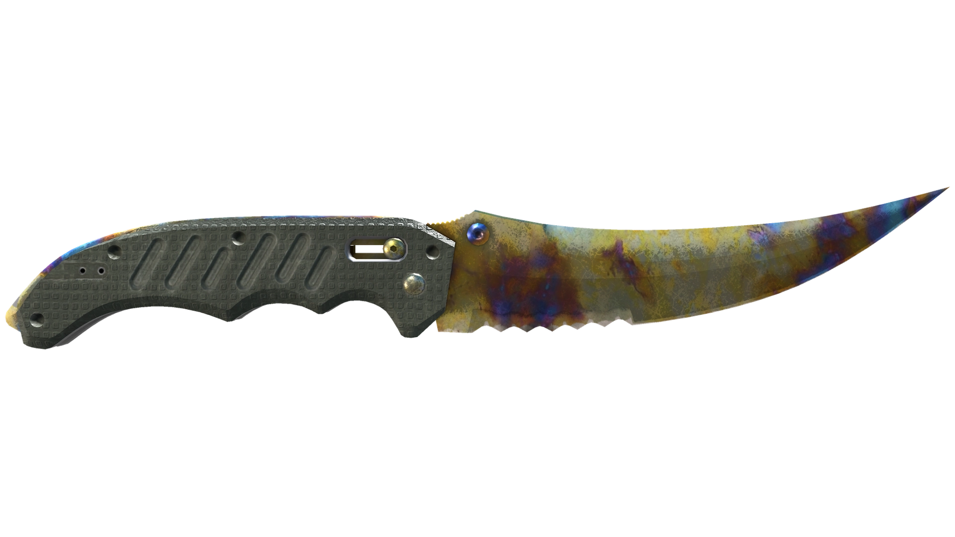 ★ Flip Knife | Case Hardened (Well-Worn)