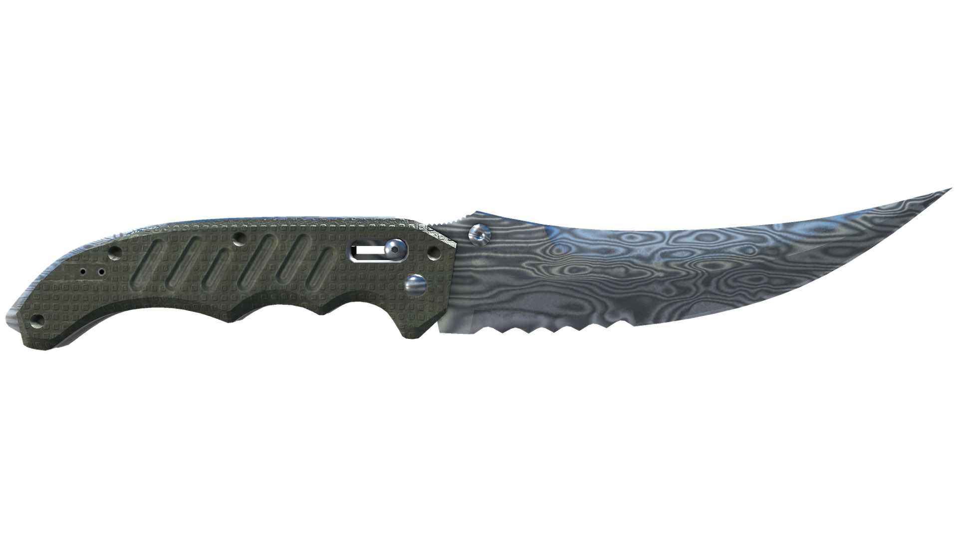 ★ Flip Knife | Damascus Steel (Field-Tested)