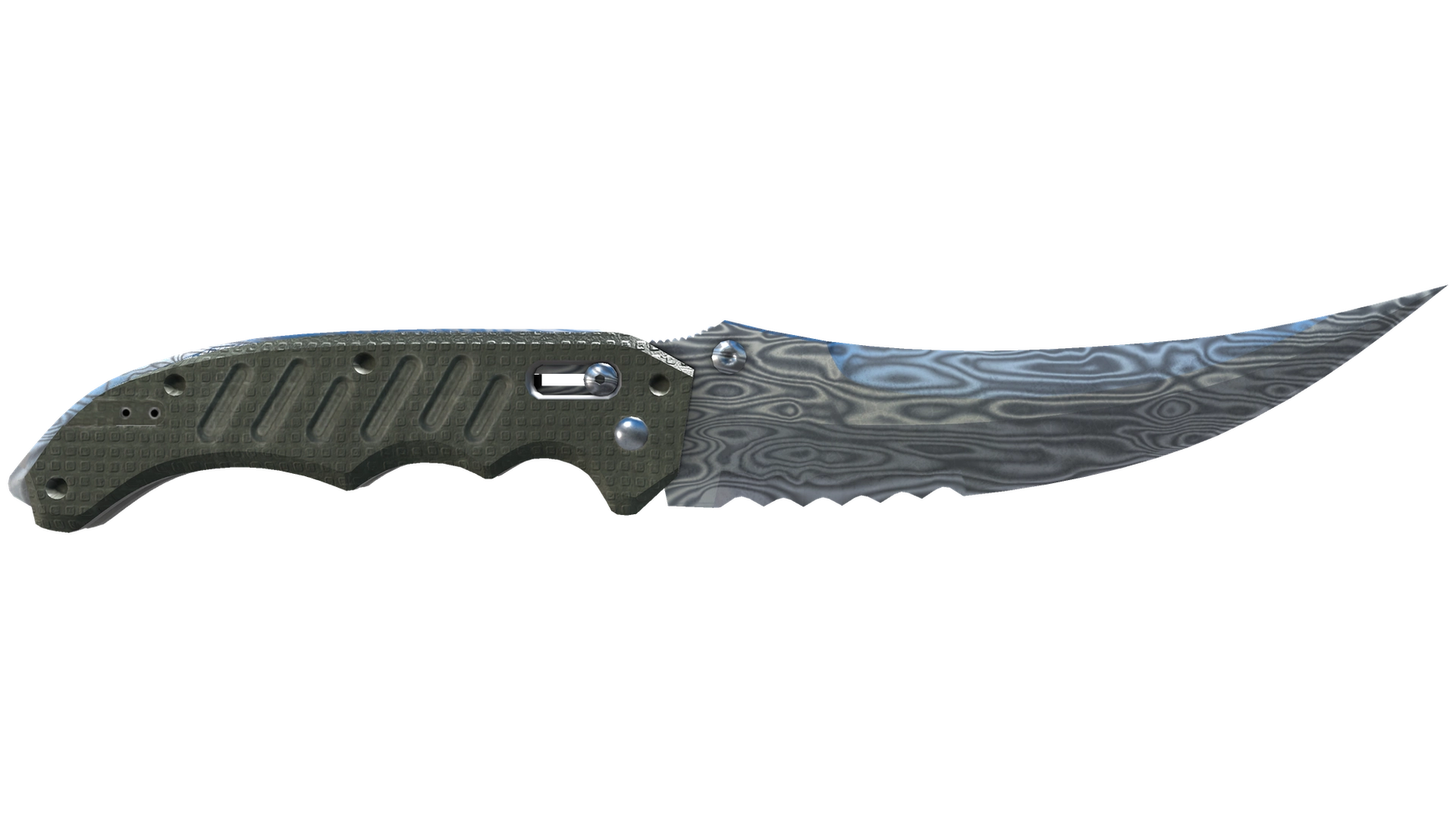 ★ Flip Knife | Damascus Steel (Minimal Wear)