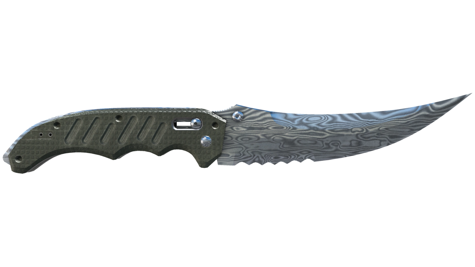 ★ Flip Knife | Damascus Steel (Minimal Wear)