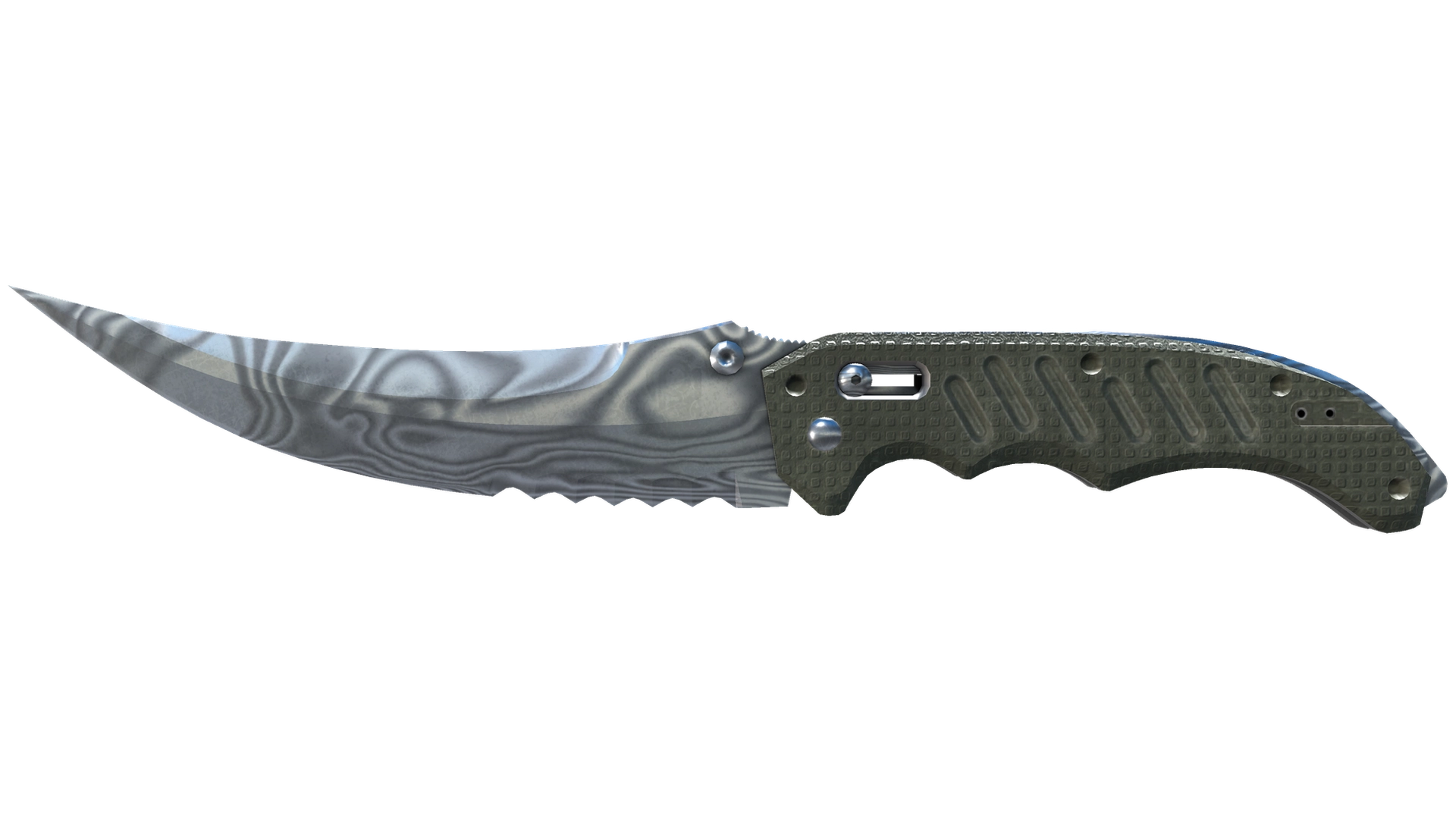 ★ Flip Knife | Damascus Steel (Minimal Wear)