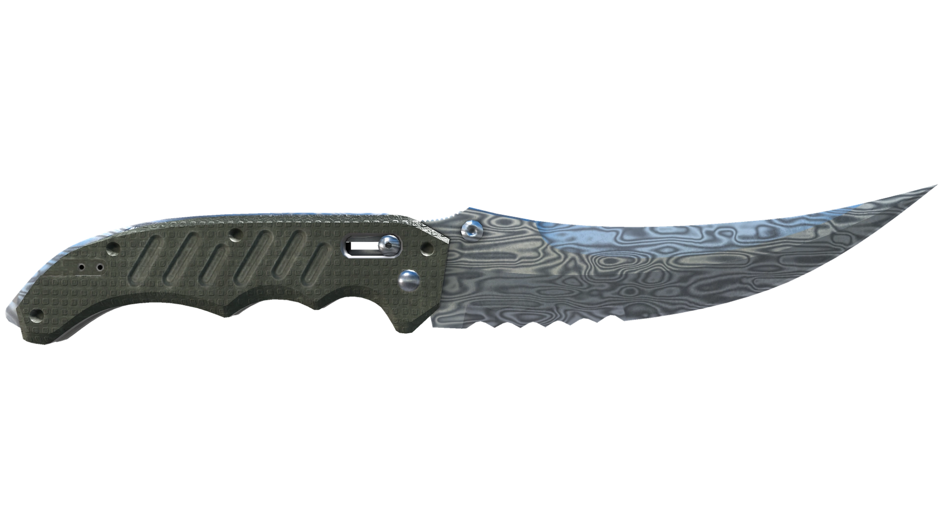 ★ Flip Knife | Damascus Steel (Minimal Wear)