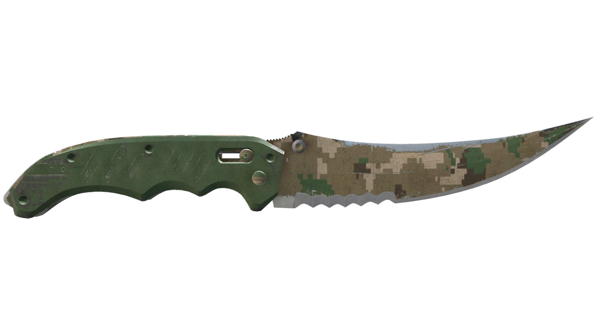 ★ Flip Knife | Forest DDPAT (Battle-Scarred)