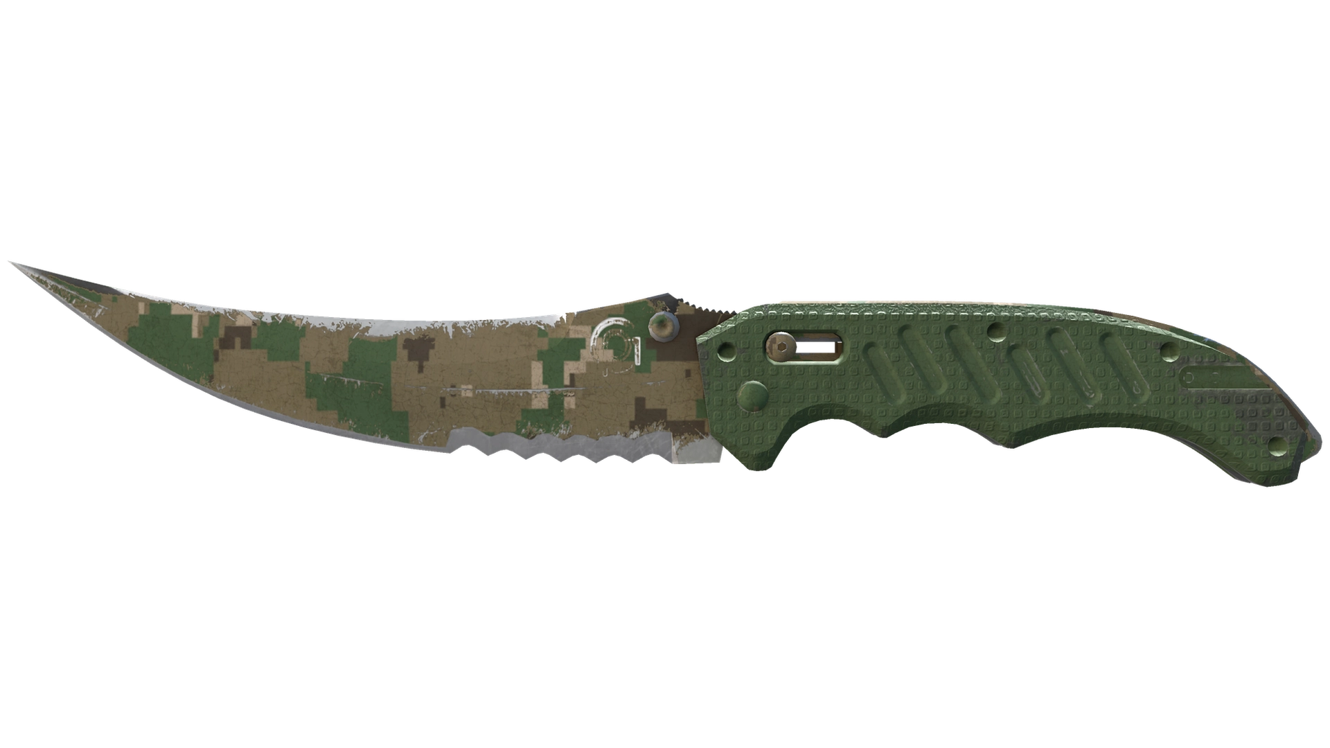★ Flip Knife | Forest DDPAT (Battle-Scarred)