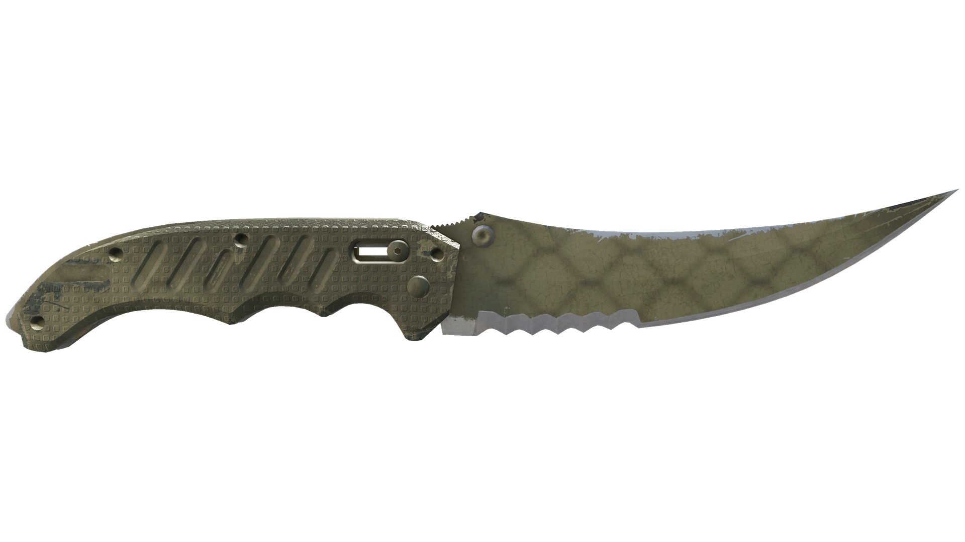 ★ Flip Knife | Safari Mesh (Well-Worn)