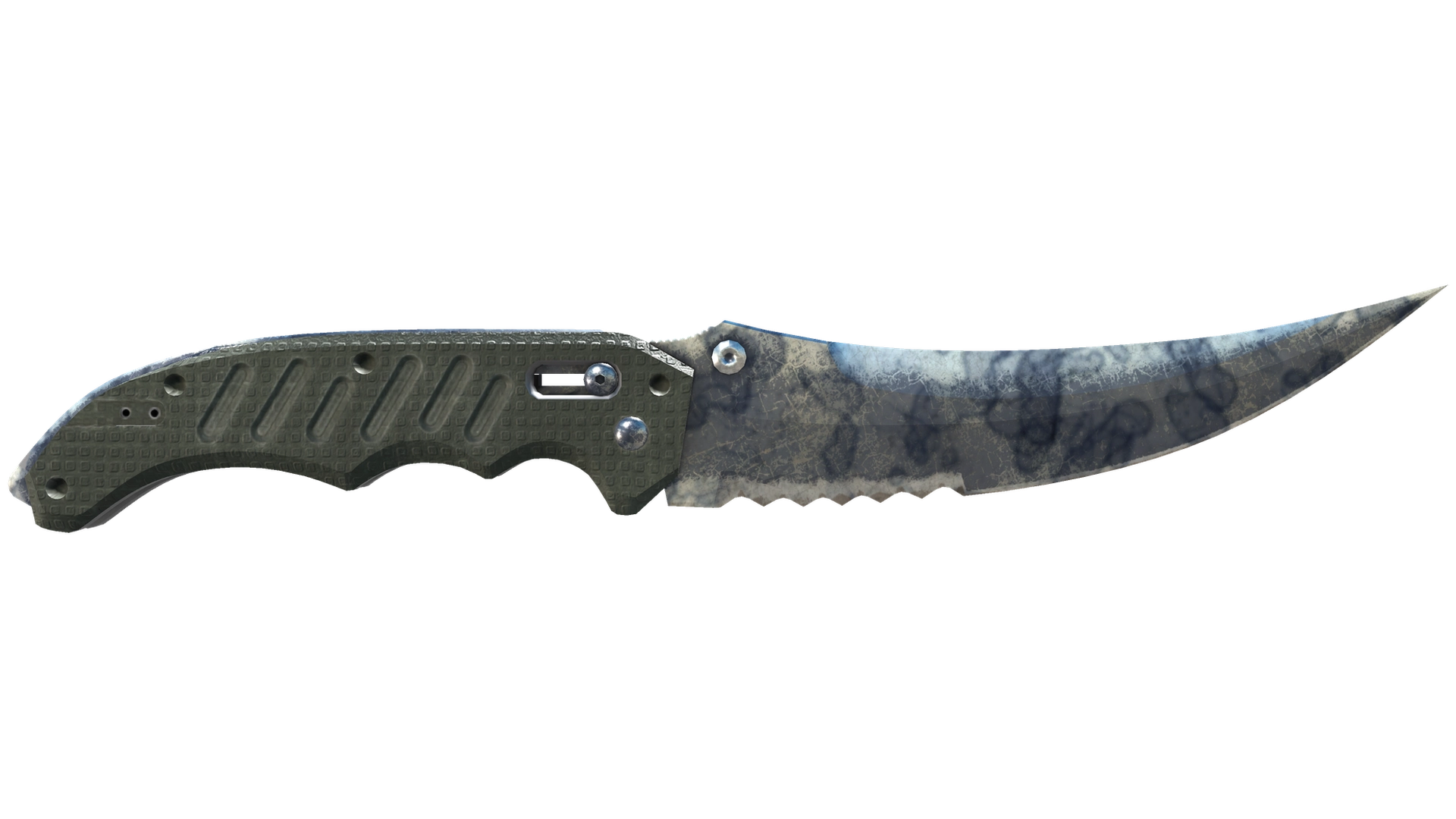 ★ Flip Knife | Stained (Well-Worn)