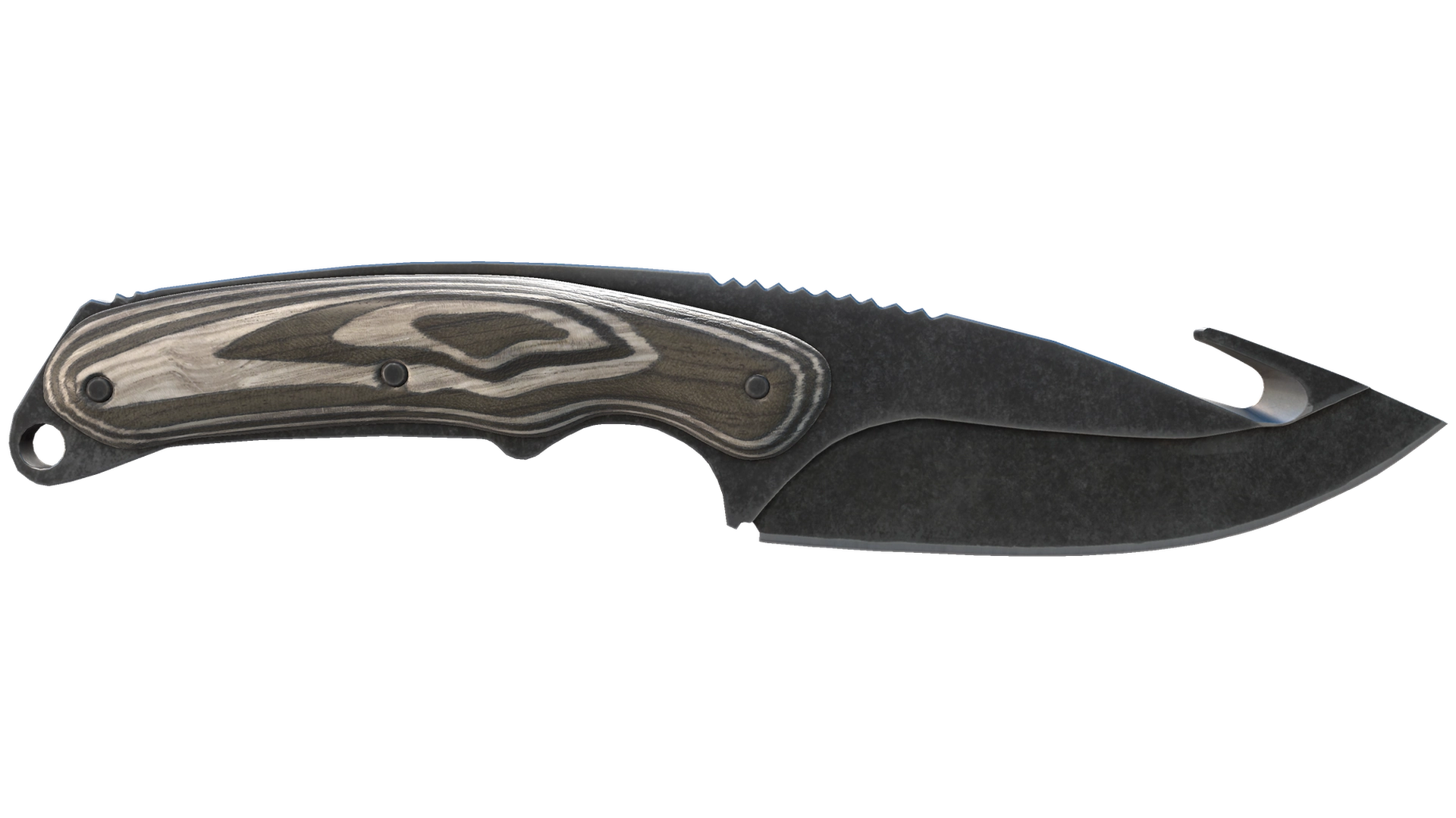 ★ Gut Knife | Black Laminate (Minimal Wear)