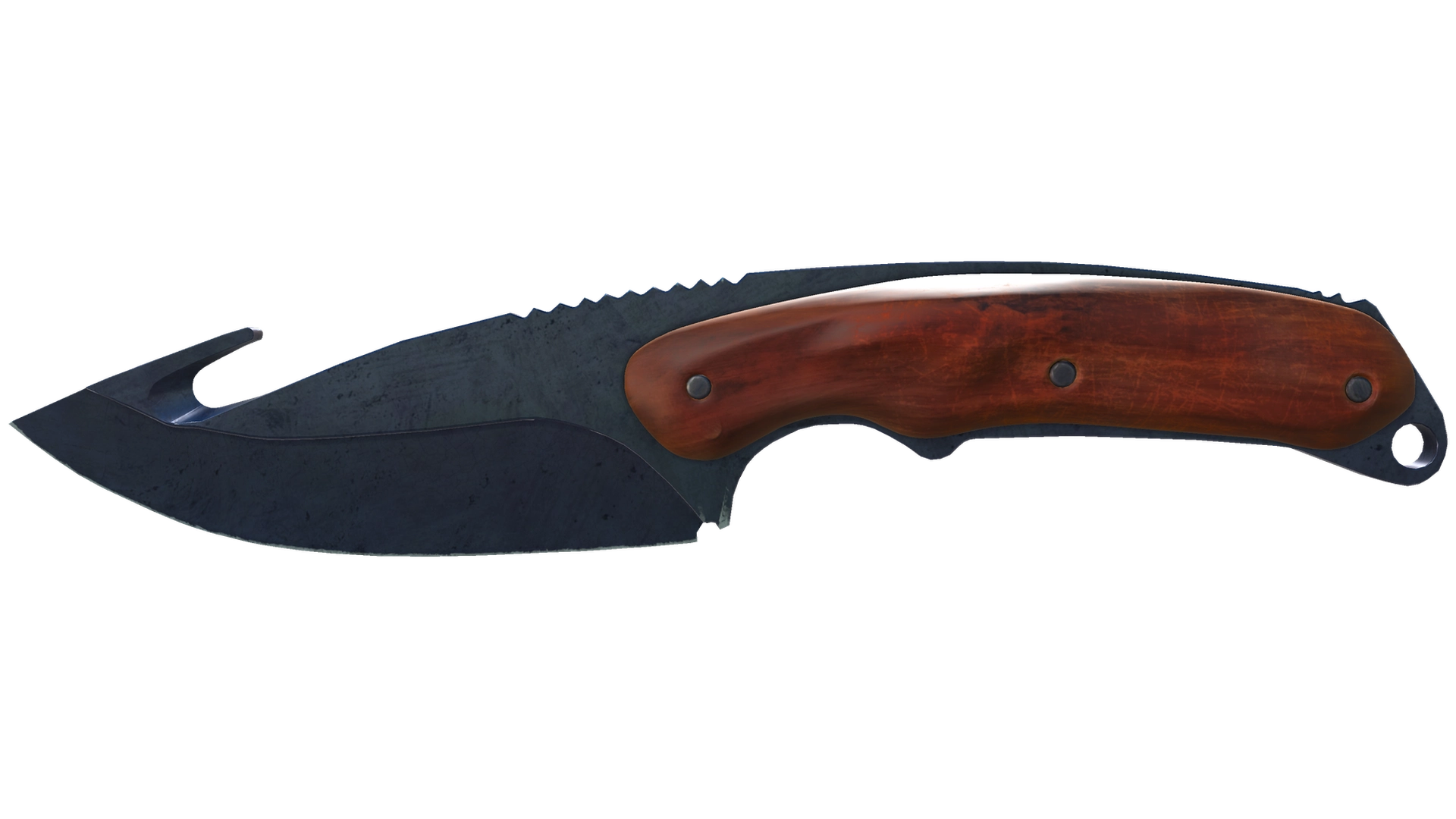 ★ Gut Knife | Blue Steel (Well-Worn)