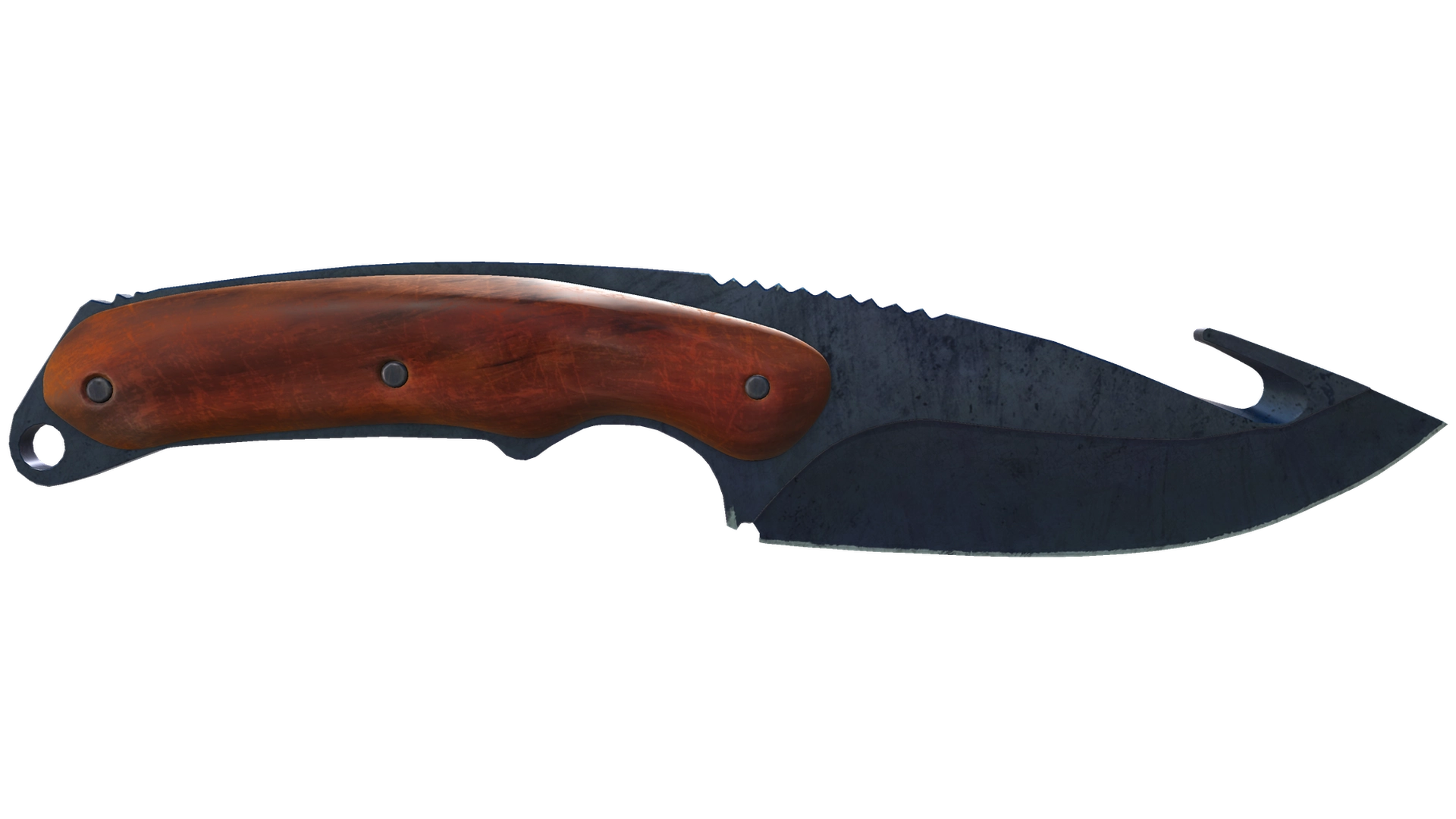 ★ Gut Knife | Blue Steel (Well-Worn)