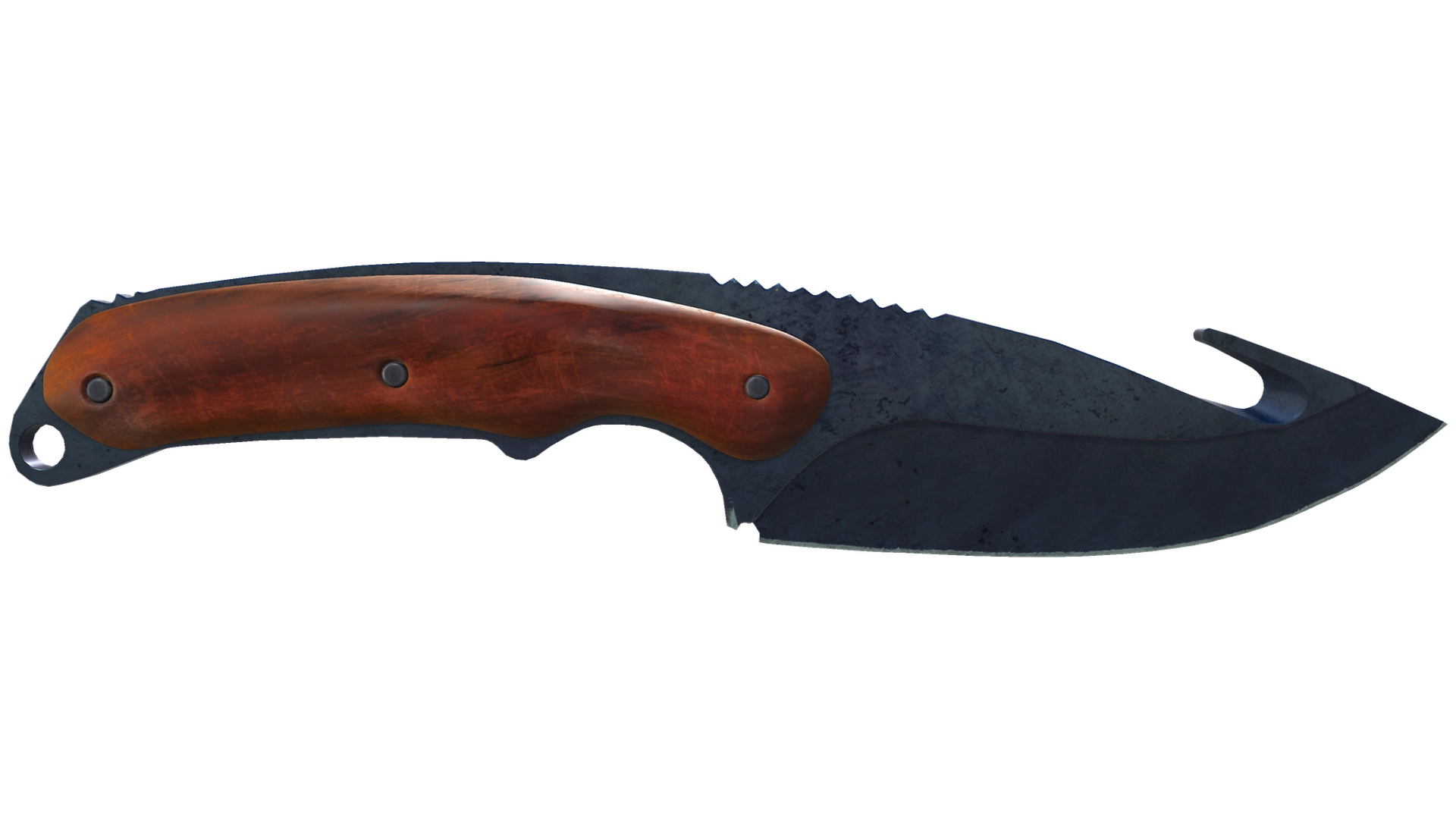 ★ Gut Knife | Blue Steel (Well-Worn)