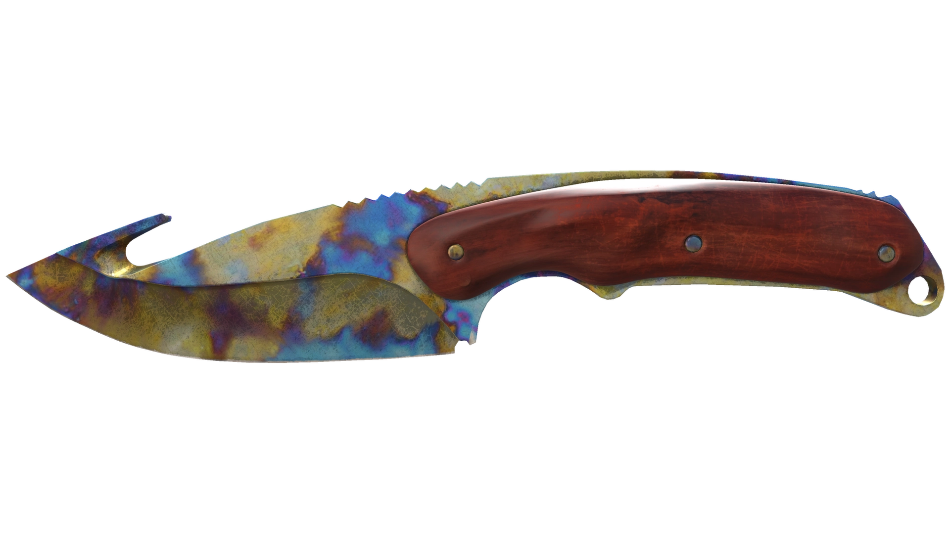 ★ Gut Knife | Case Hardened (Well-Worn)