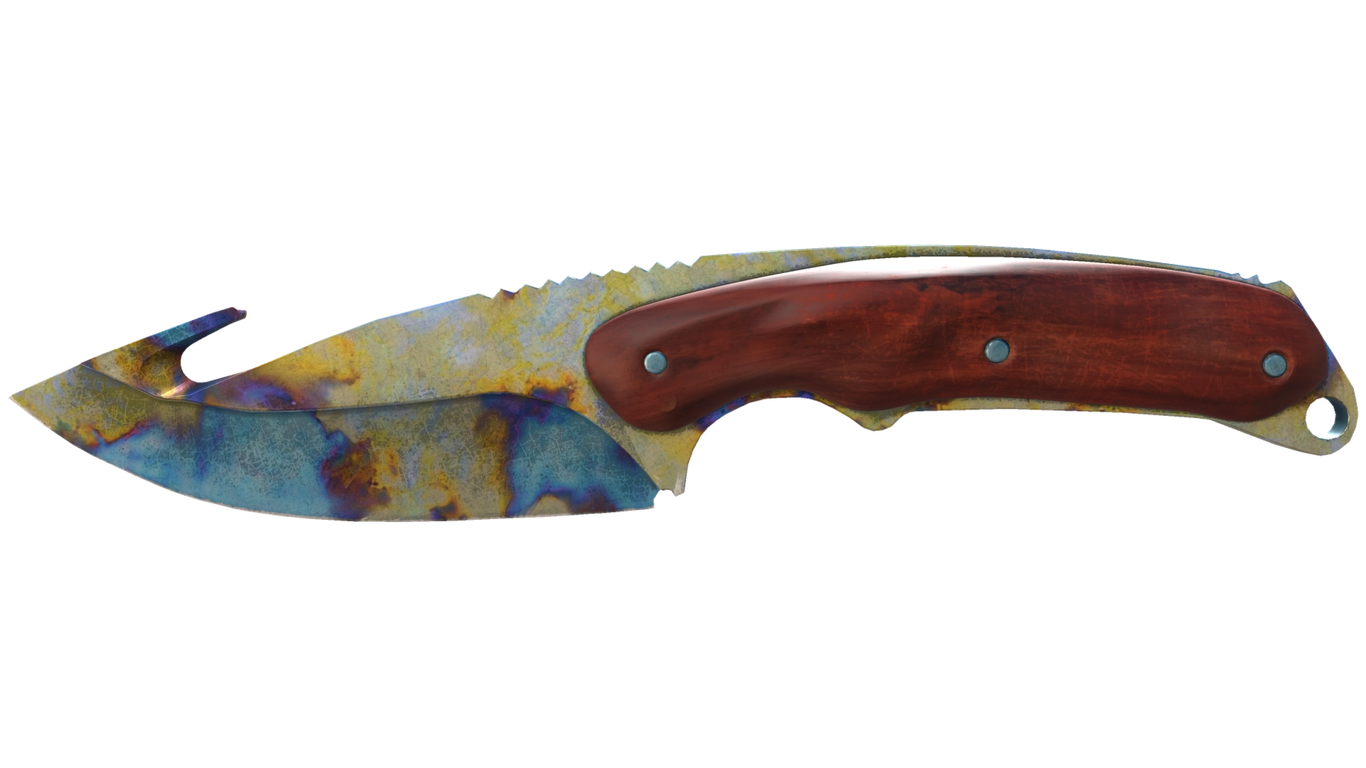 ★ Gut Knife | Case Hardened (Well-Worn)