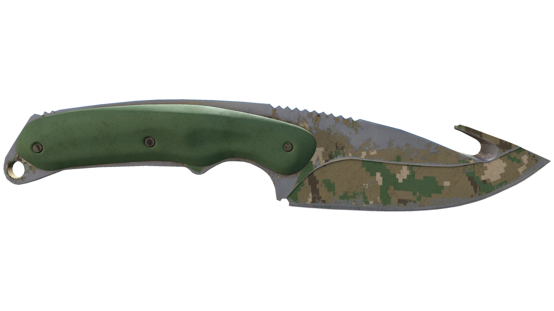 ★ Gut Knife | Forest DDPAT (Battle-Scarred)