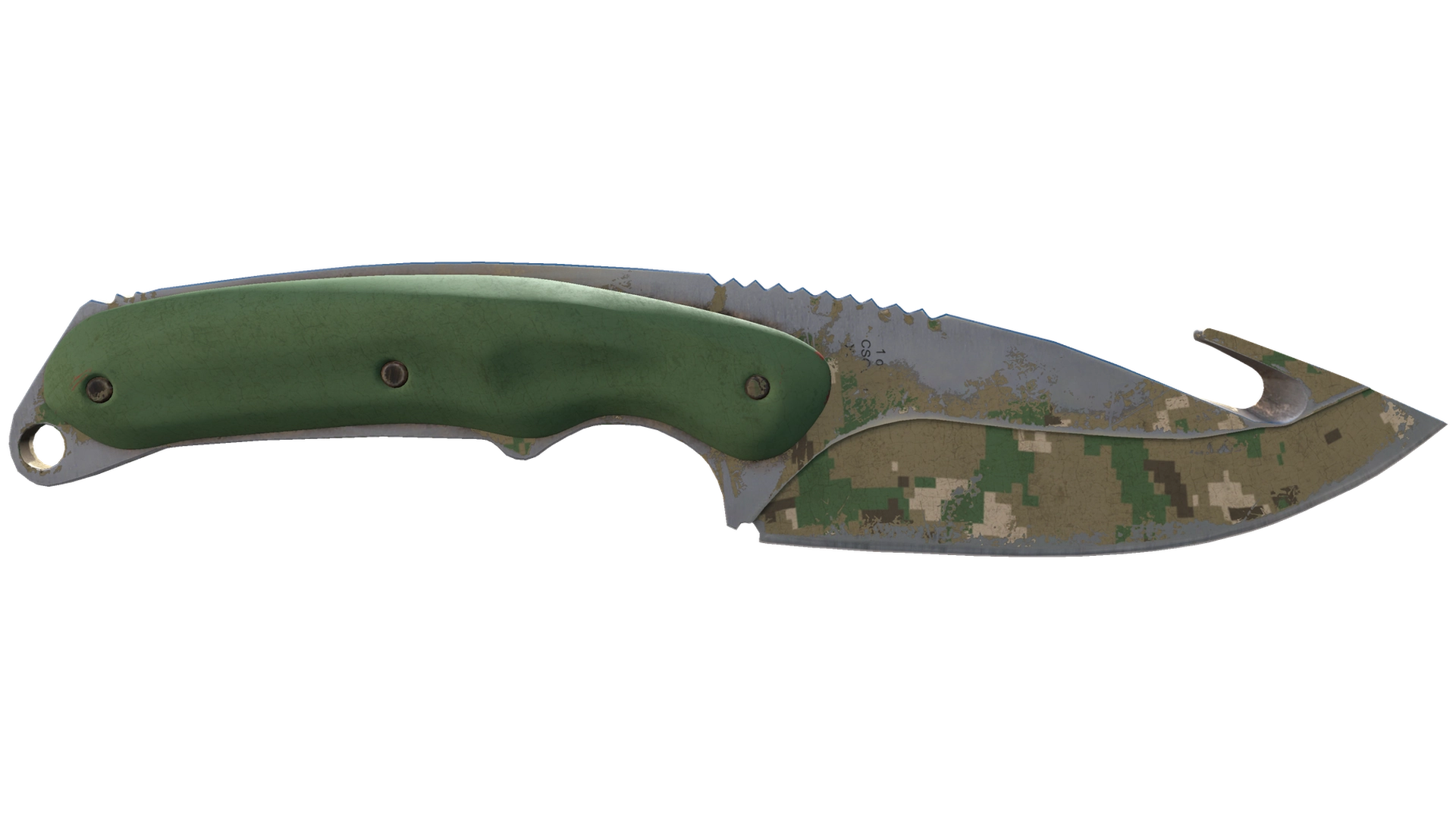 ★ Gut Knife | Forest DDPAT (Battle-Scarred)