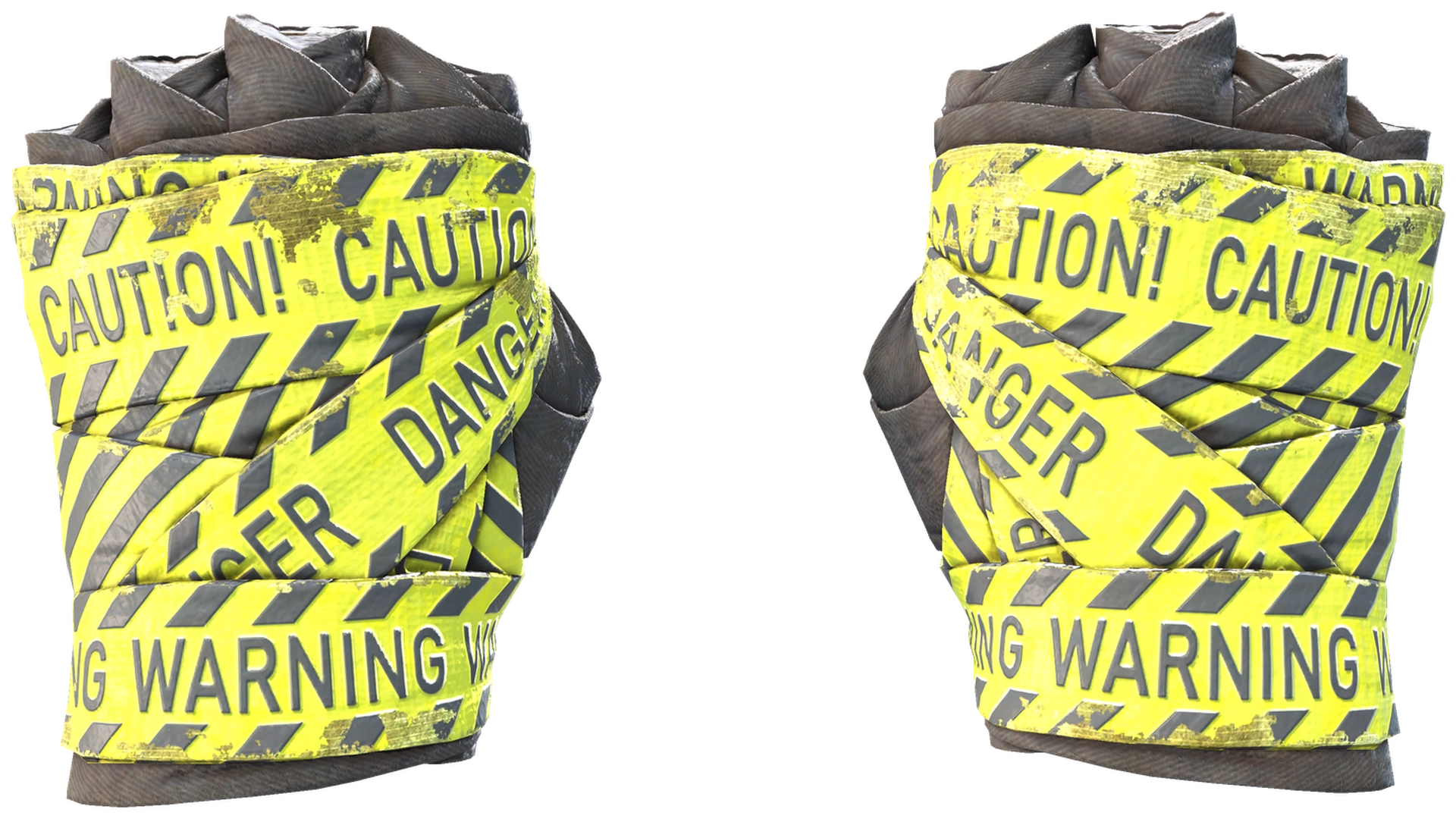 ★ Hand Wraps | CAUTION! (Battle-Scarred)