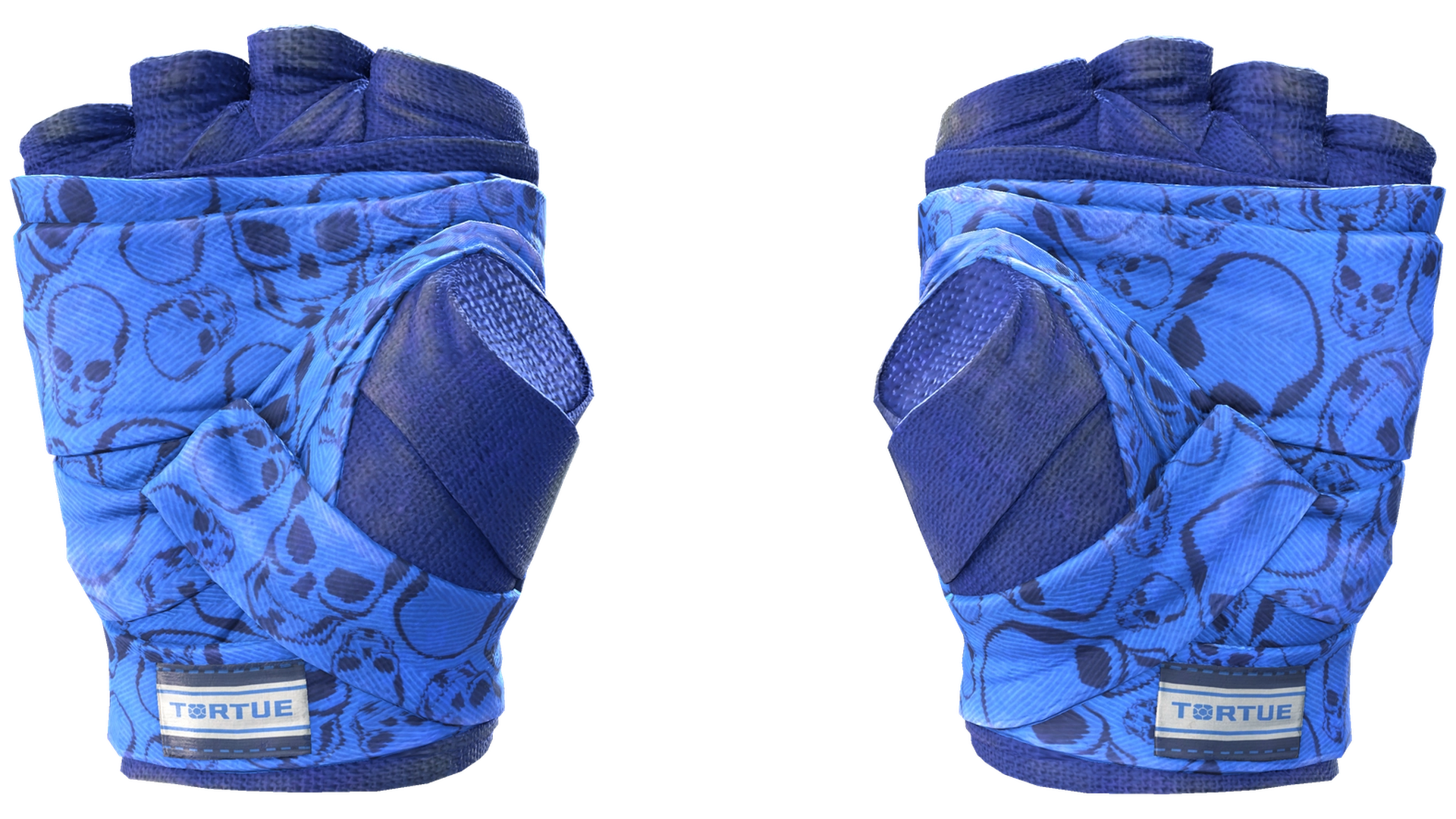 ★ Hand Wraps | Cobalt Skulls (Field-Tested)