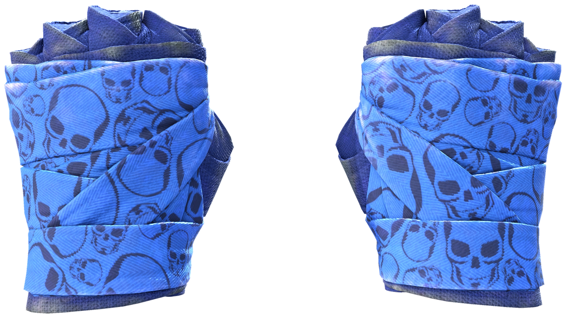 ★ Hand Wraps | Cobalt Skulls (Field-Tested)