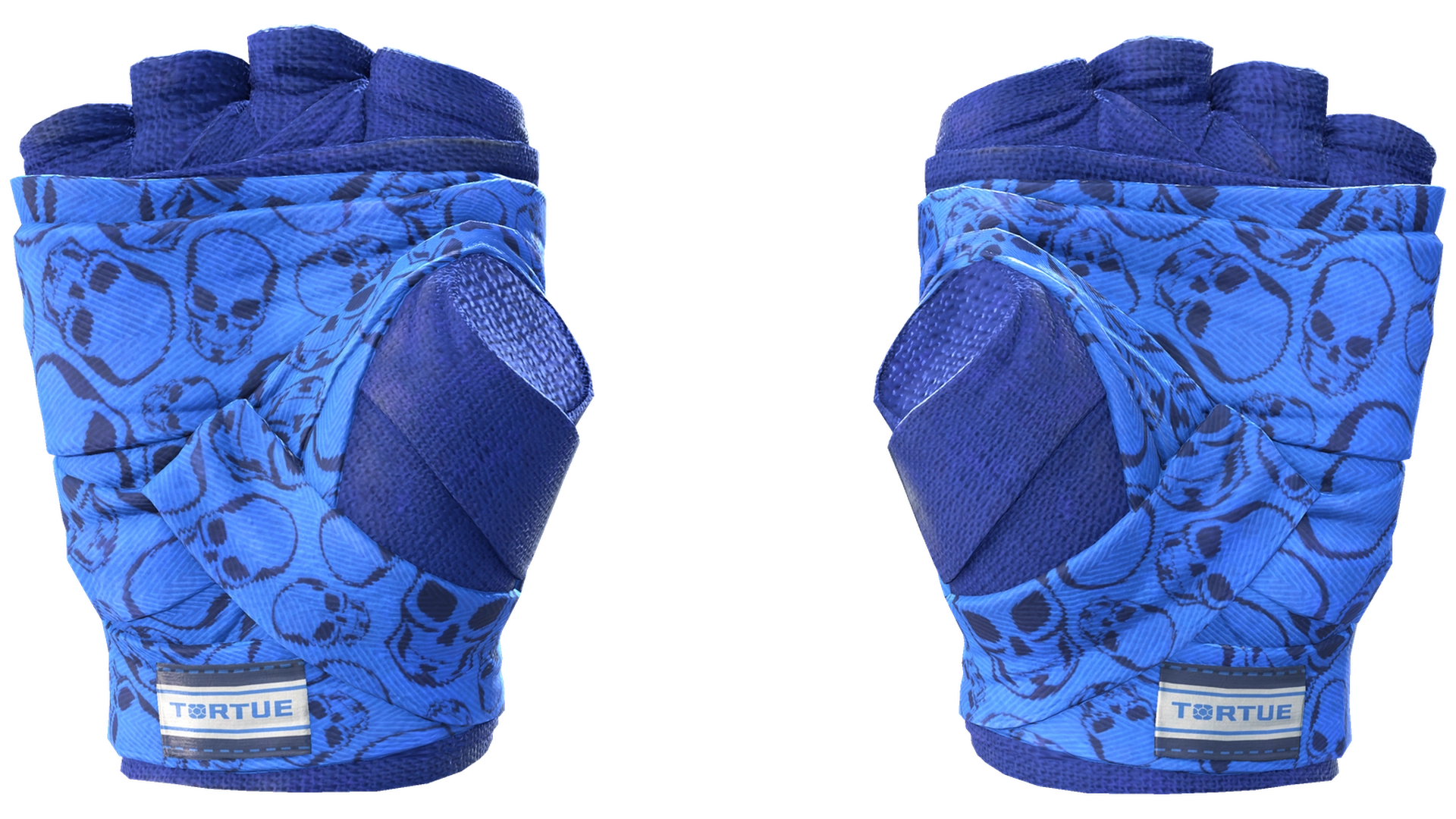★ Hand Wraps | Cobalt Skulls (Minimal Wear)