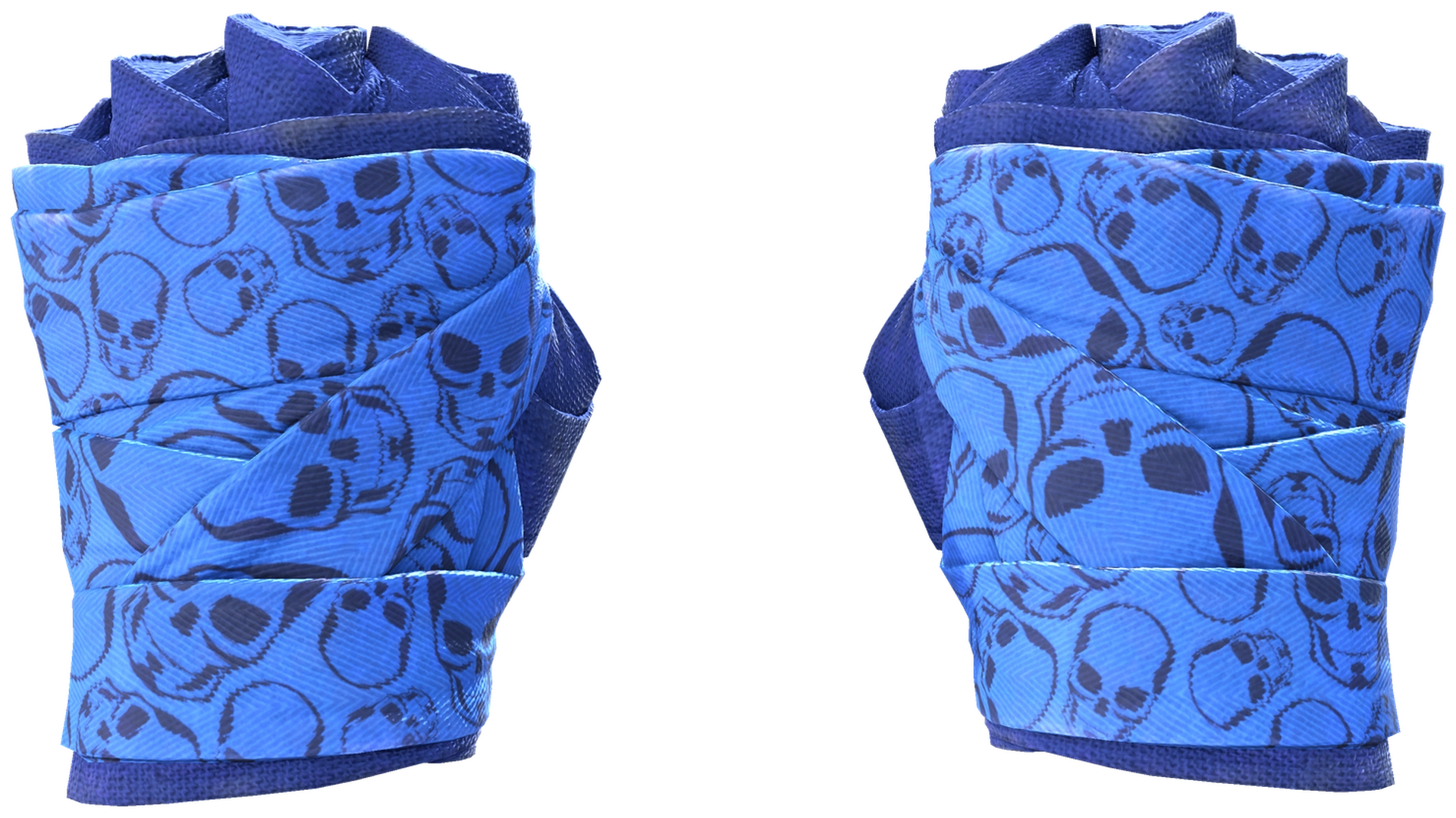 ★ Hand Wraps | Cobalt Skulls (Minimal Wear)