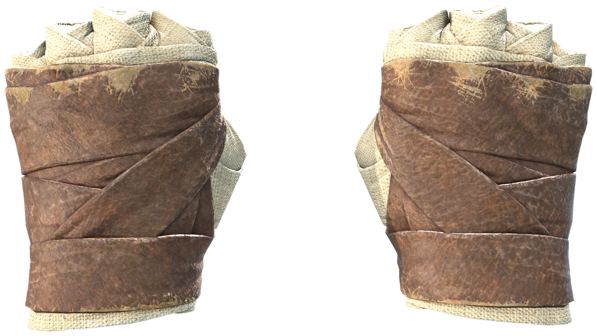 ★ Hand Wraps | Leather (Well-Worn)