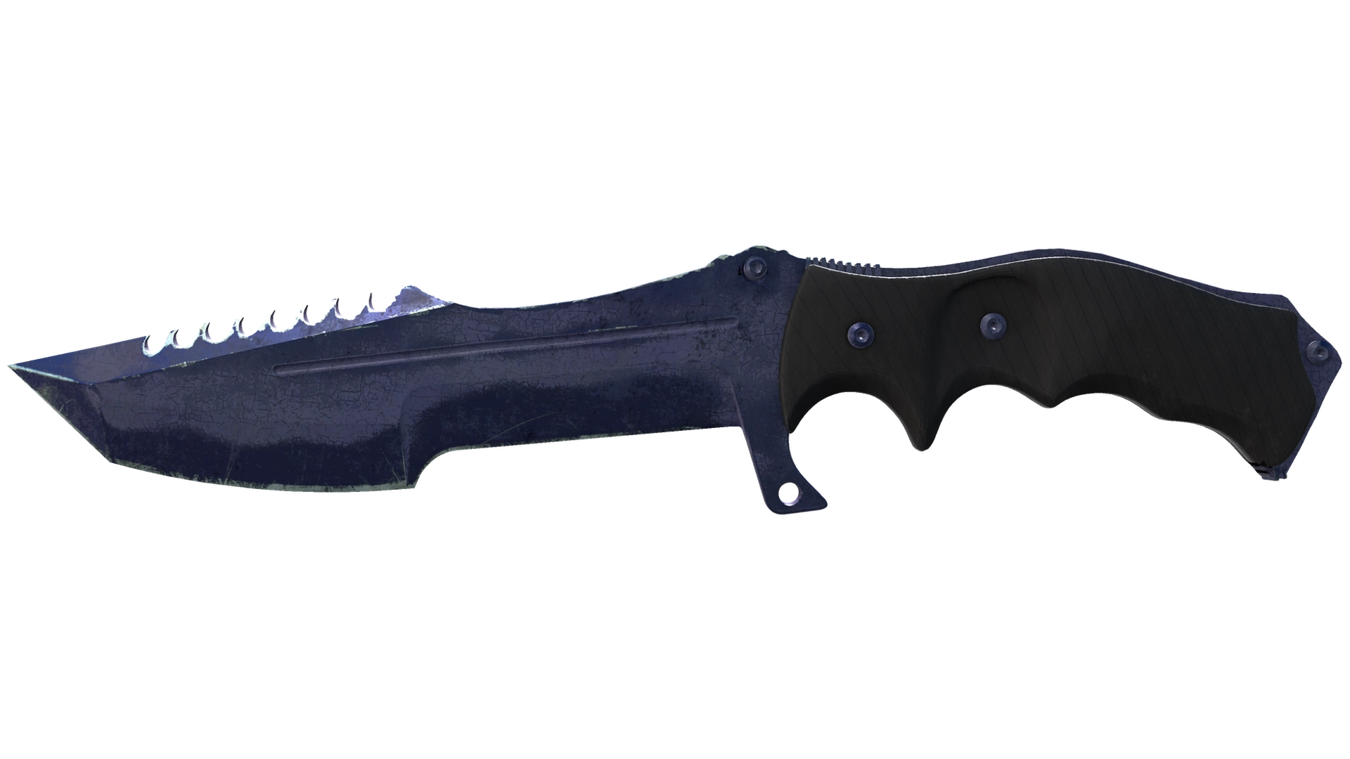 ★ Huntsman Knife | Blue Steel (Battle-Scarred)