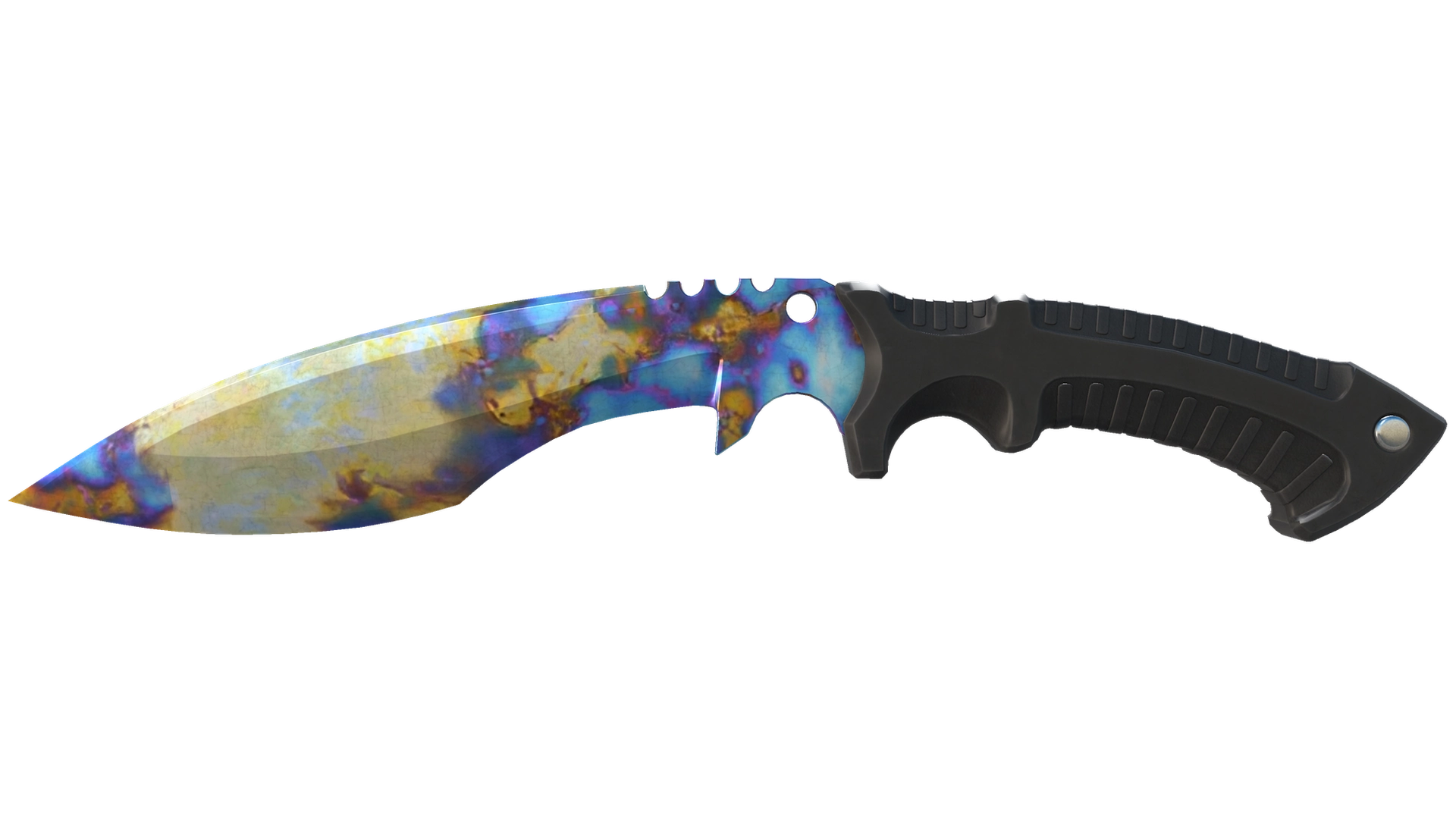 ★ Kukri Knife | Case Hardened (Minimal Wear)