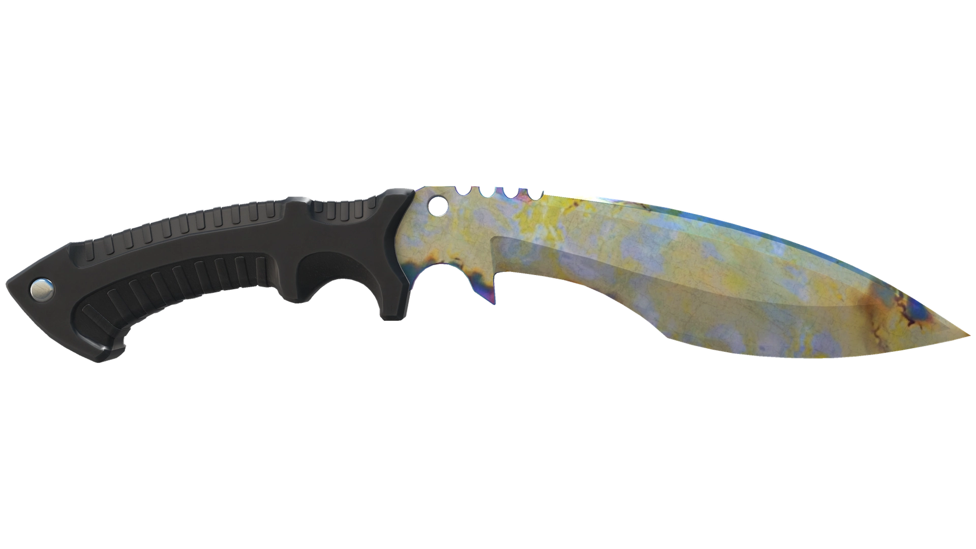 ★ Kukri Knife | Case Hardened (Minimal Wear)