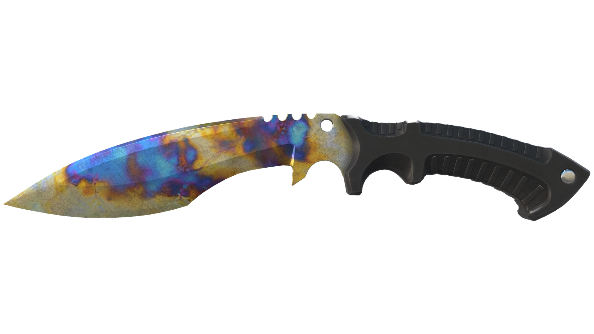 ★ Kukri Knife | Case Hardened (Well-Worn)