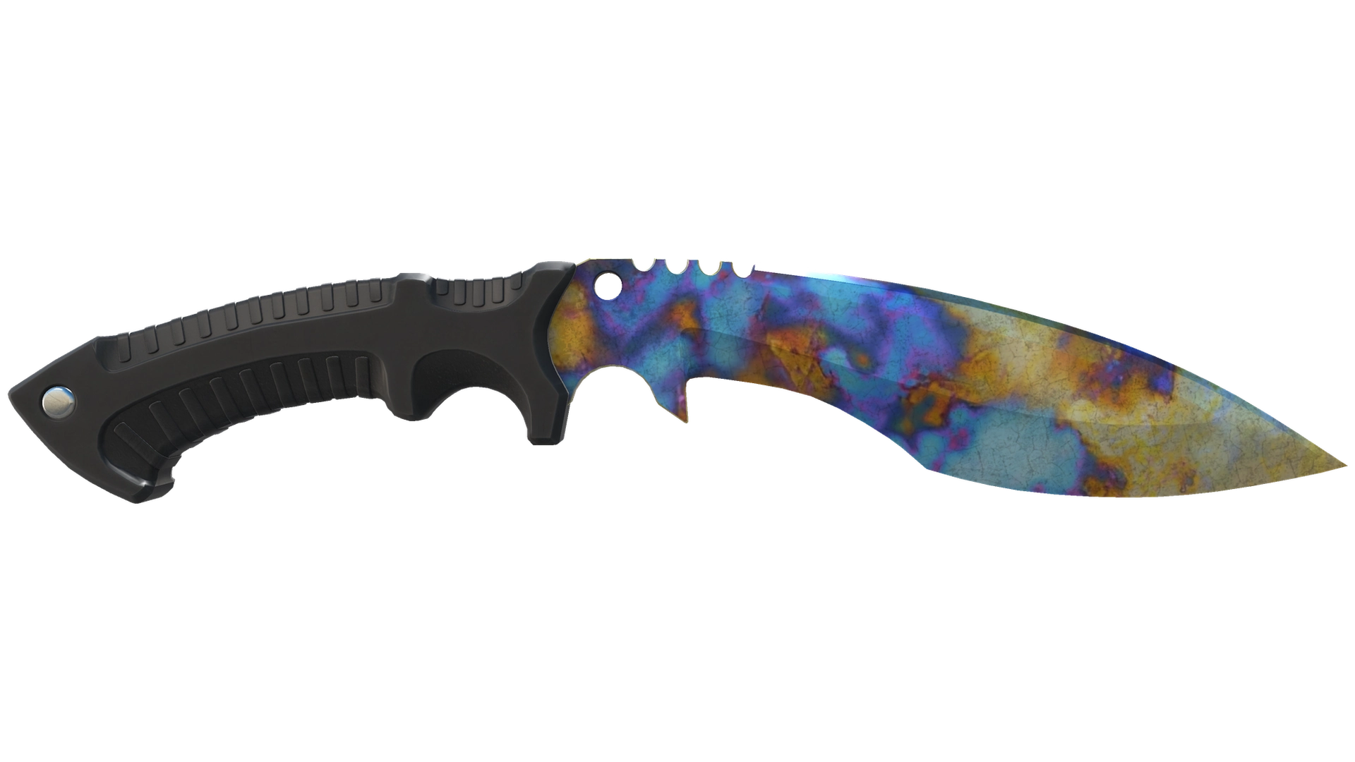 ★ Kukri Knife | Case Hardened (Well-Worn)