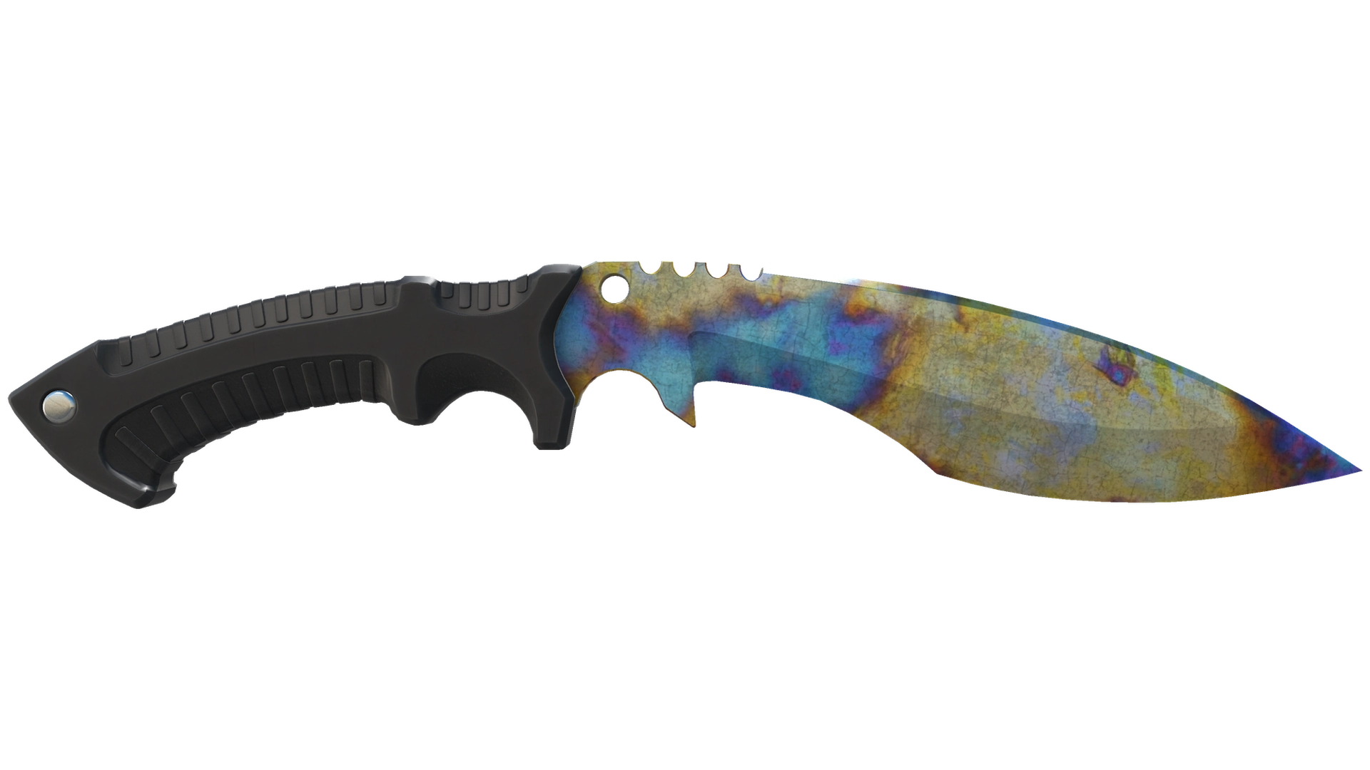 ★ Kukri Knife | Case Hardened (Well-Worn)