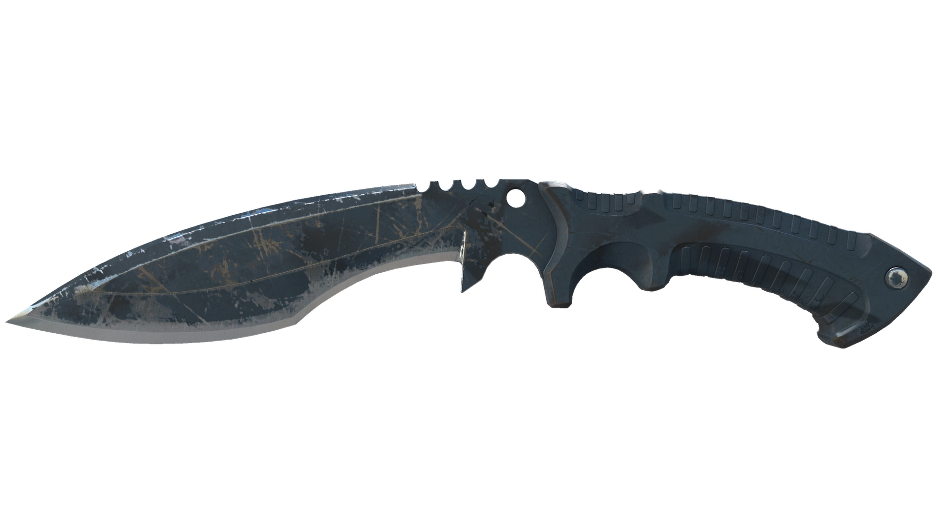 ★ Kukri Knife | Night Stripe (Well-Worn)