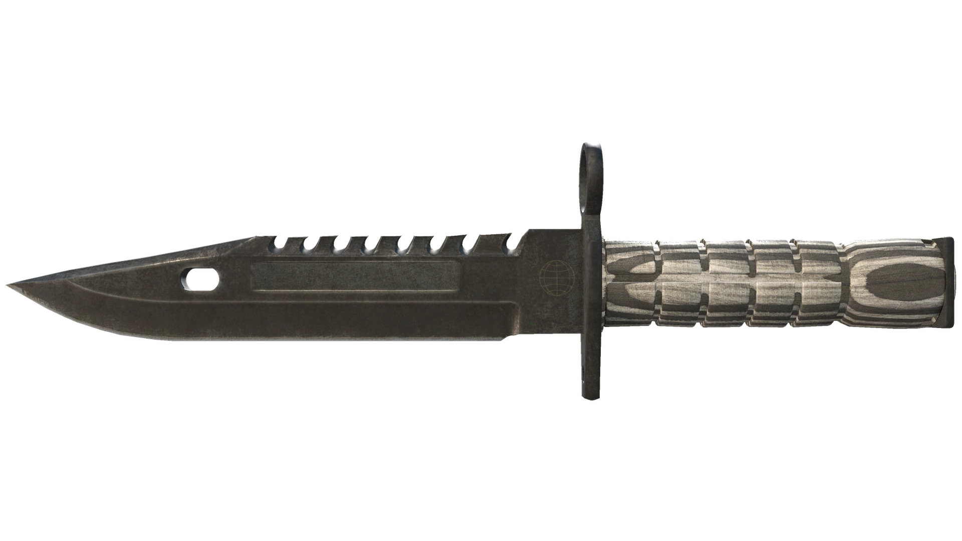 ★ M9 Bayonet | Black Laminate (Battle-Scarred)