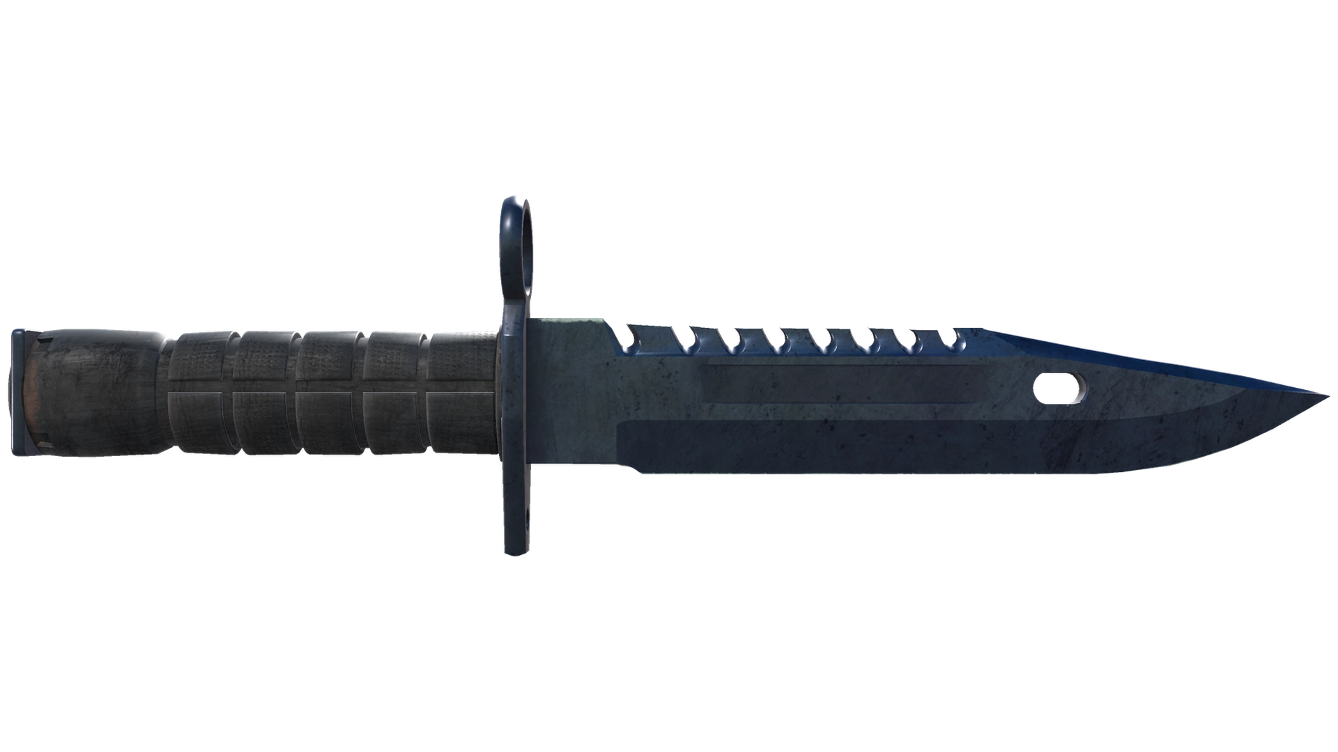 ★ M9 Bayonet | Blue Steel (Well-Worn)