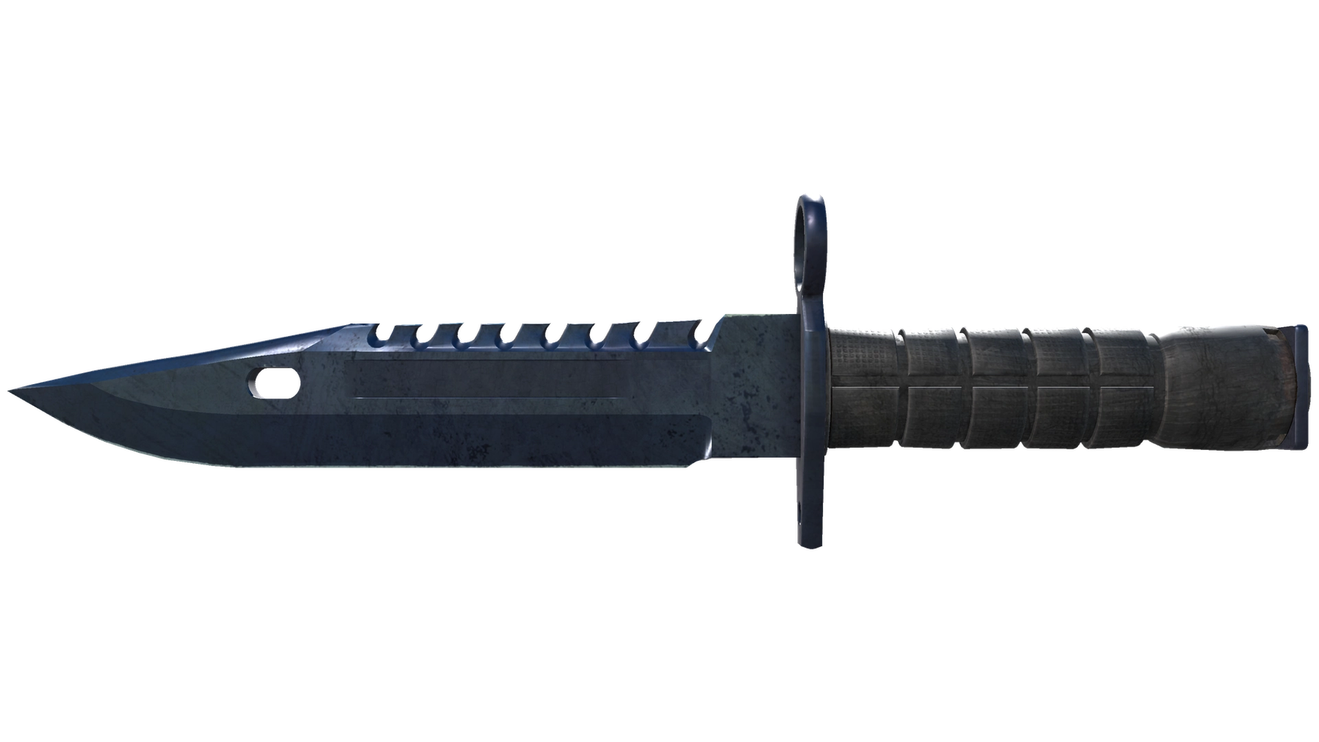 ★ M9 Bayonet | Blue Steel (Well-Worn)