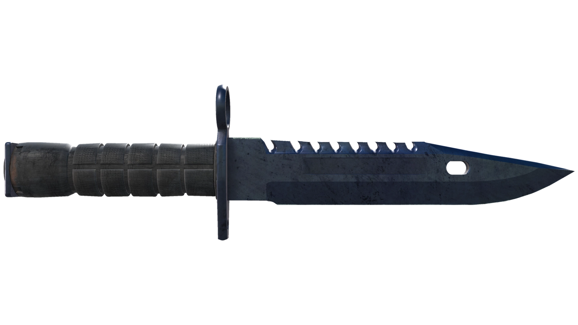 ★ M9 Bayonet | Blue Steel (Well-Worn)