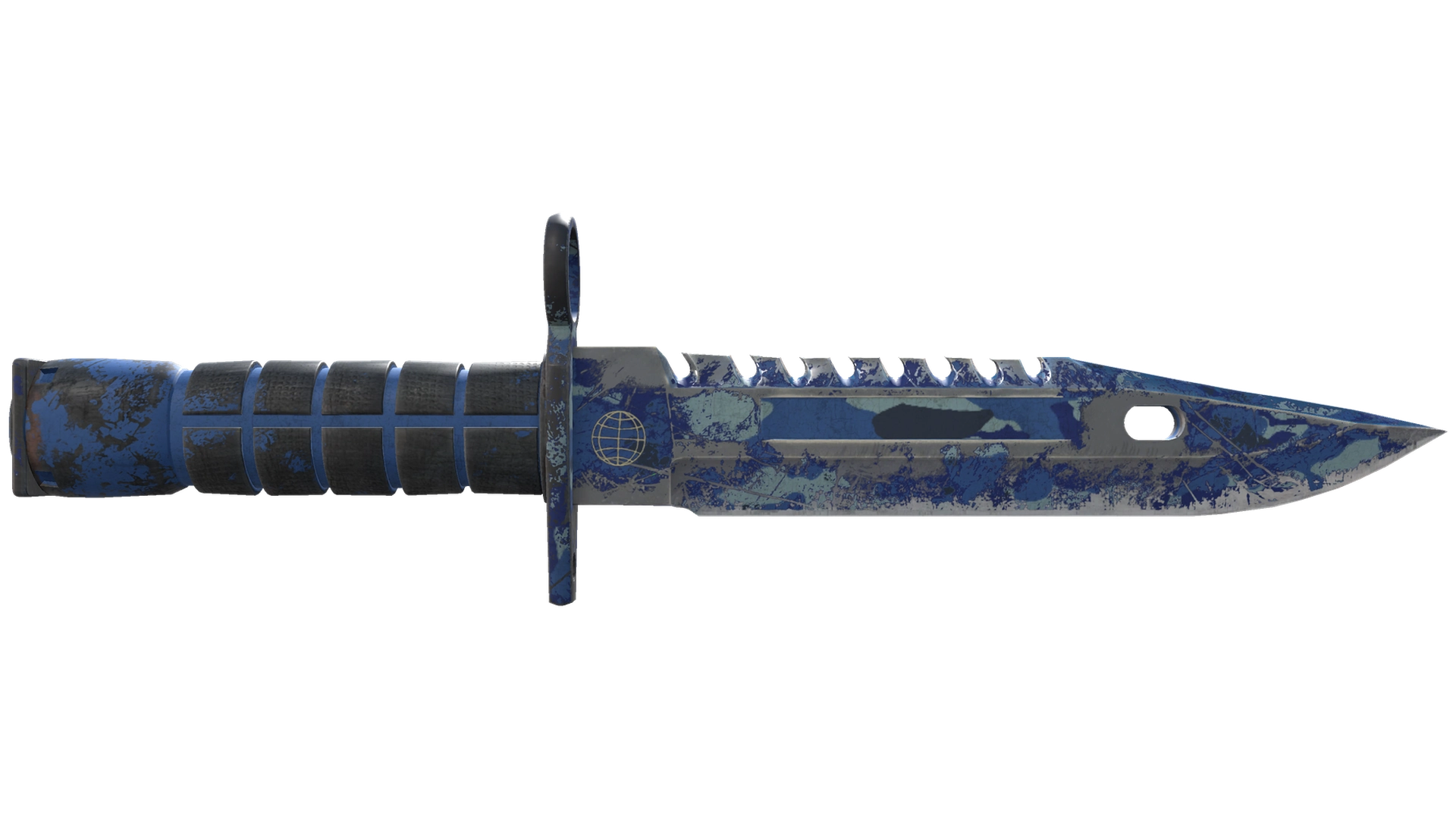 ★ M9 Bayonet | Bright Water (Battle-Scarred)