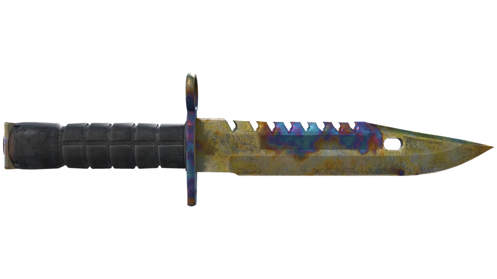 ★ M9 Bayonet | Case Hardened (Battle-Scarred)