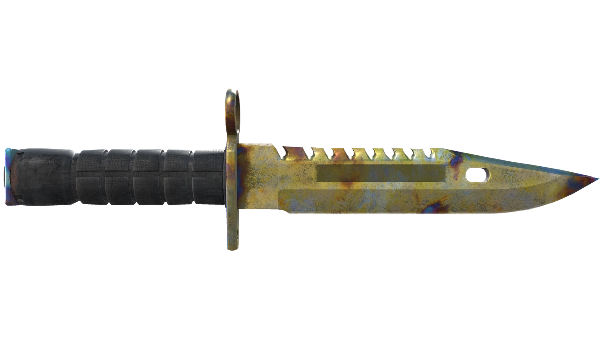 ★ M9 Bayonet | Case Hardened (Battle-Scarred)