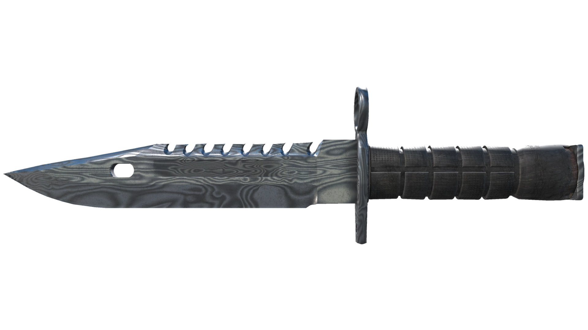 ★ M9 Bayonet | Damascus Steel (Well-Worn)
