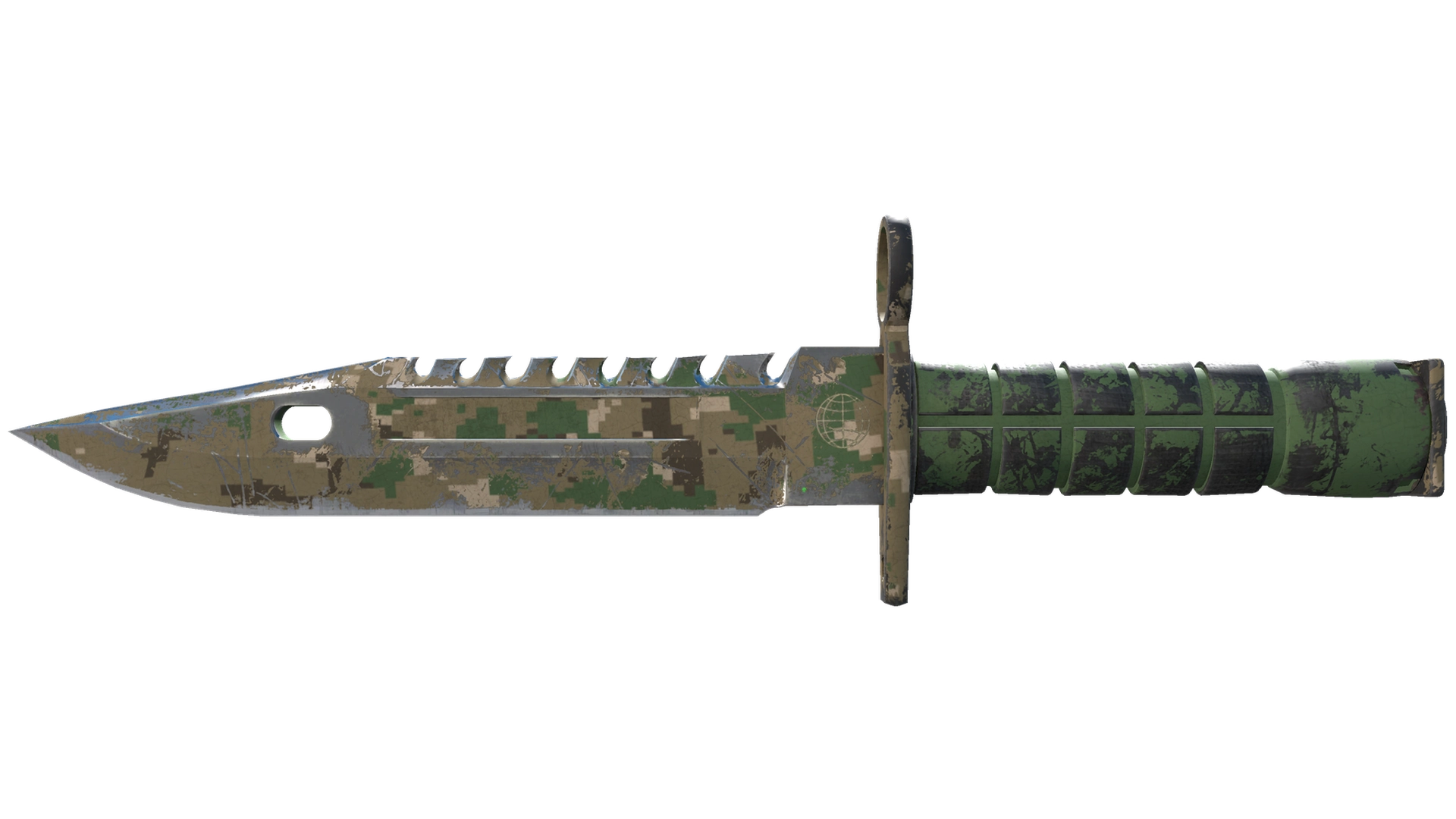 ★ M9 Bayonet | Forest DDPAT (Well-Worn)