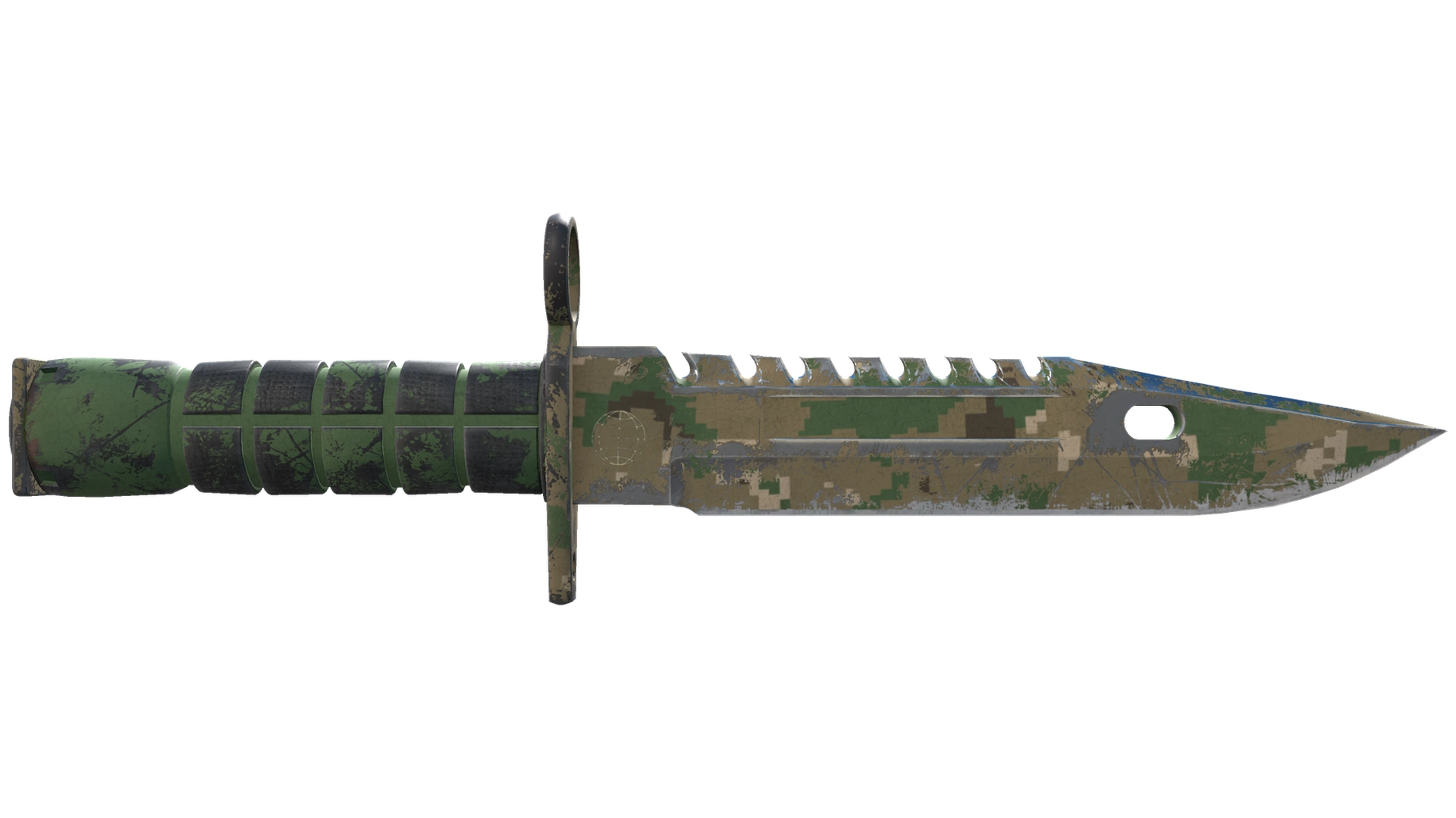 ★ M9 Bayonet | Forest DDPAT (Well-Worn)