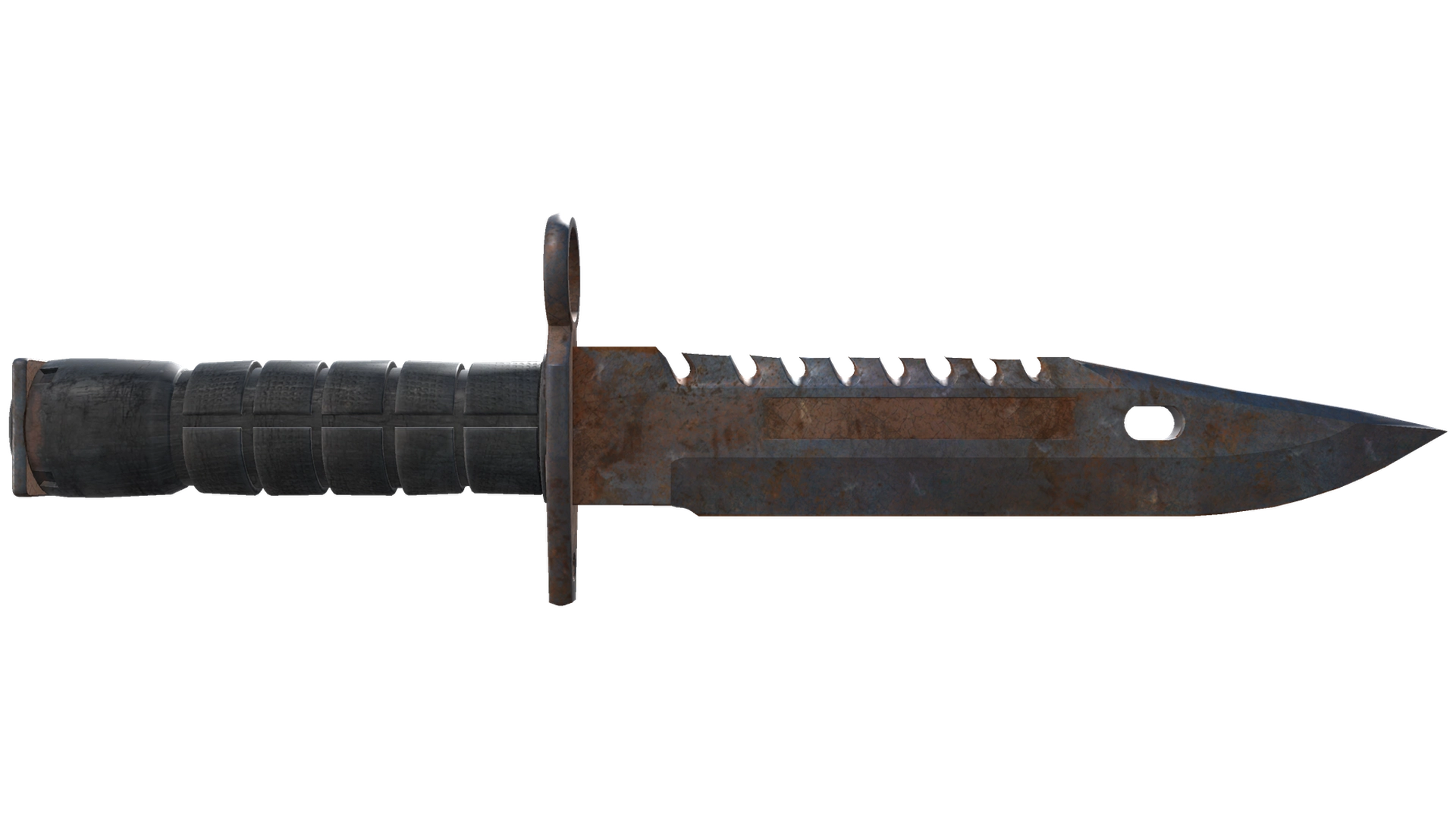 ★ M9 Bayonet | Rust Coat (Battle-Scarred)