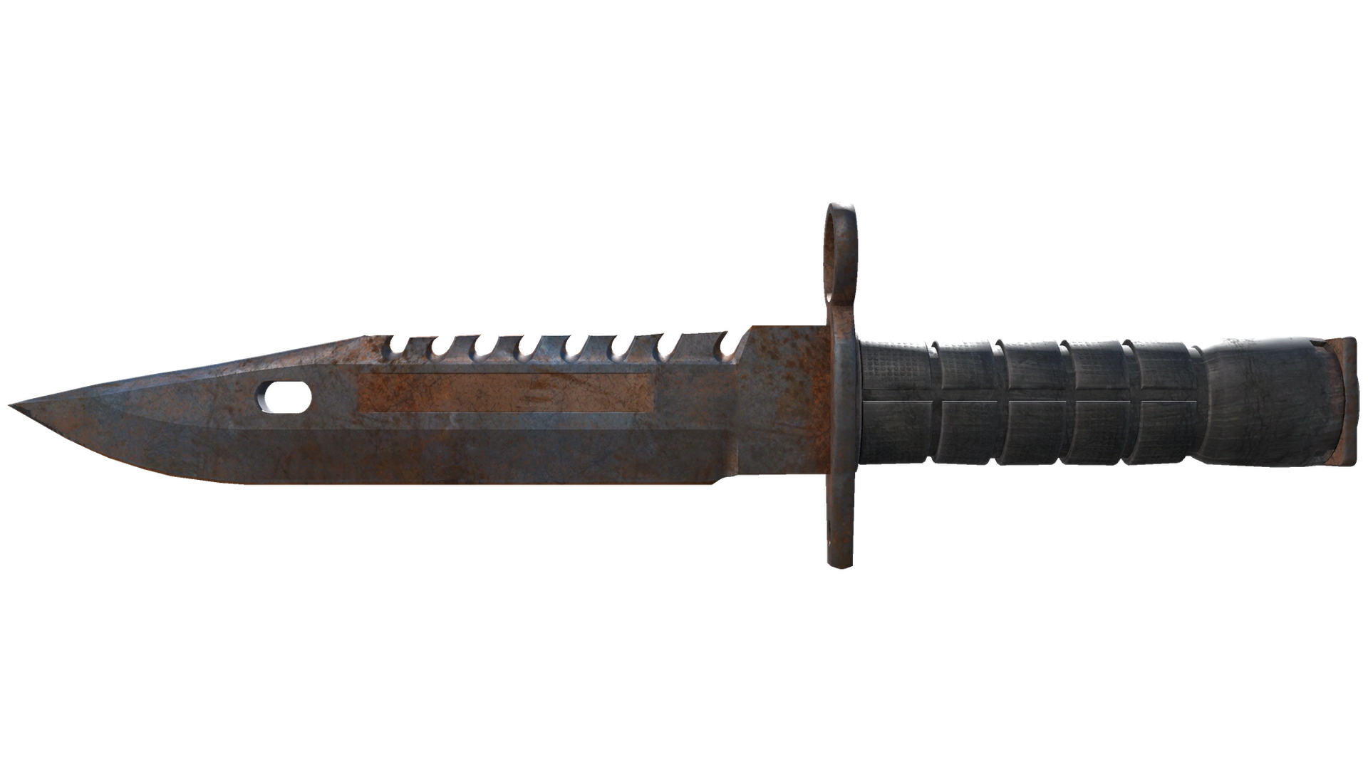★ M9 Bayonet | Rust Coat (Battle-Scarred)